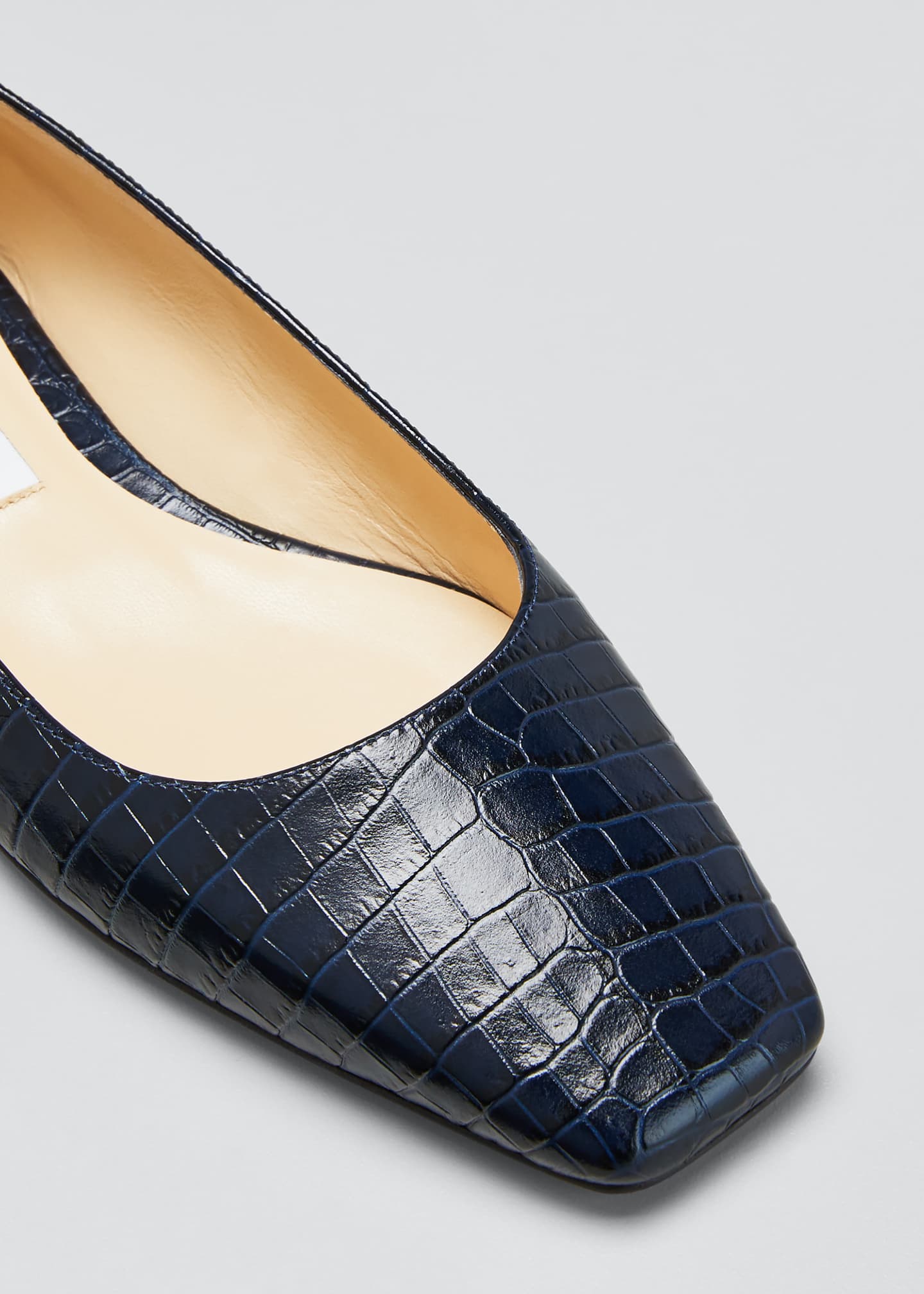 crocodile ballet flats