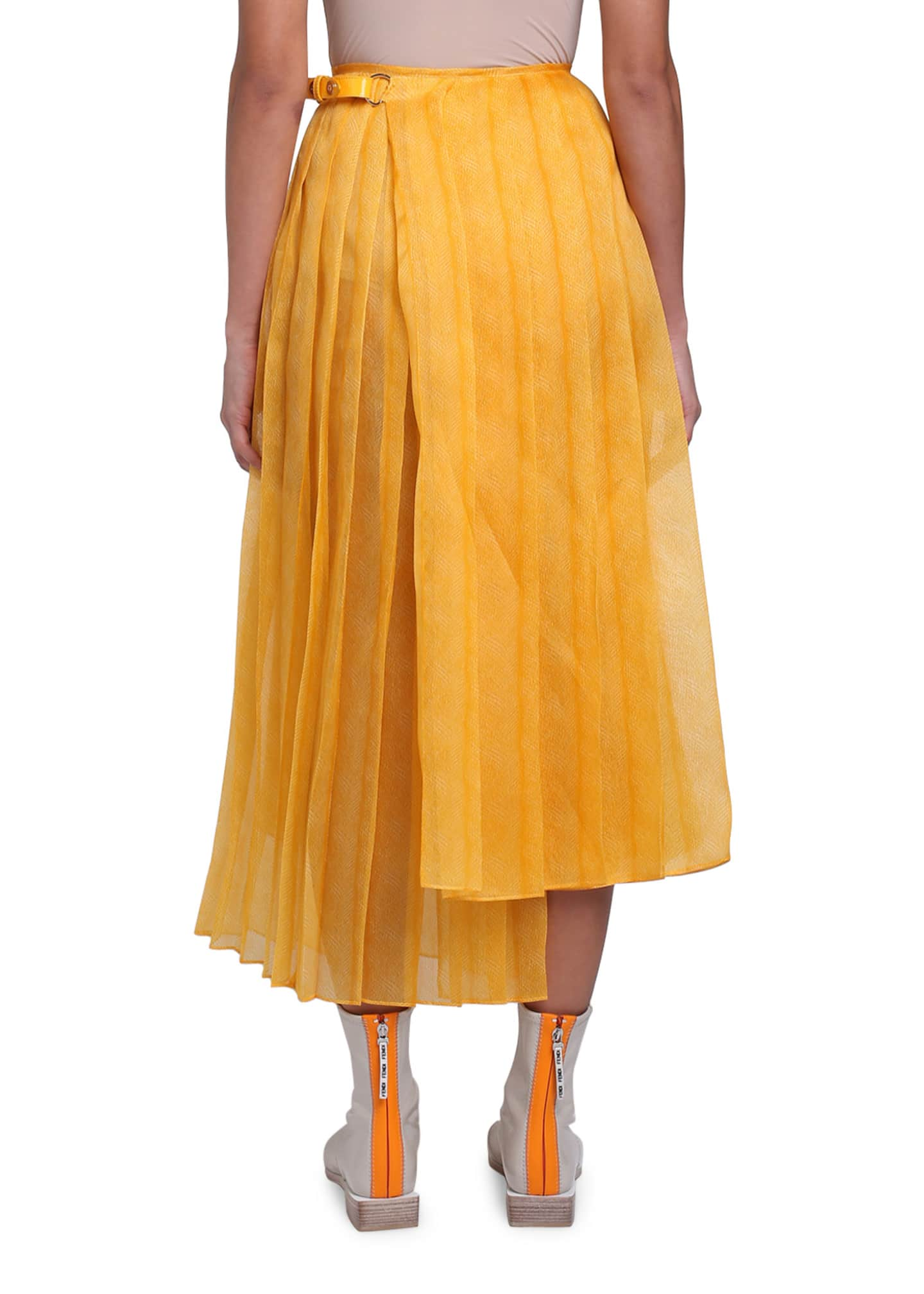 fendi maxi skirt