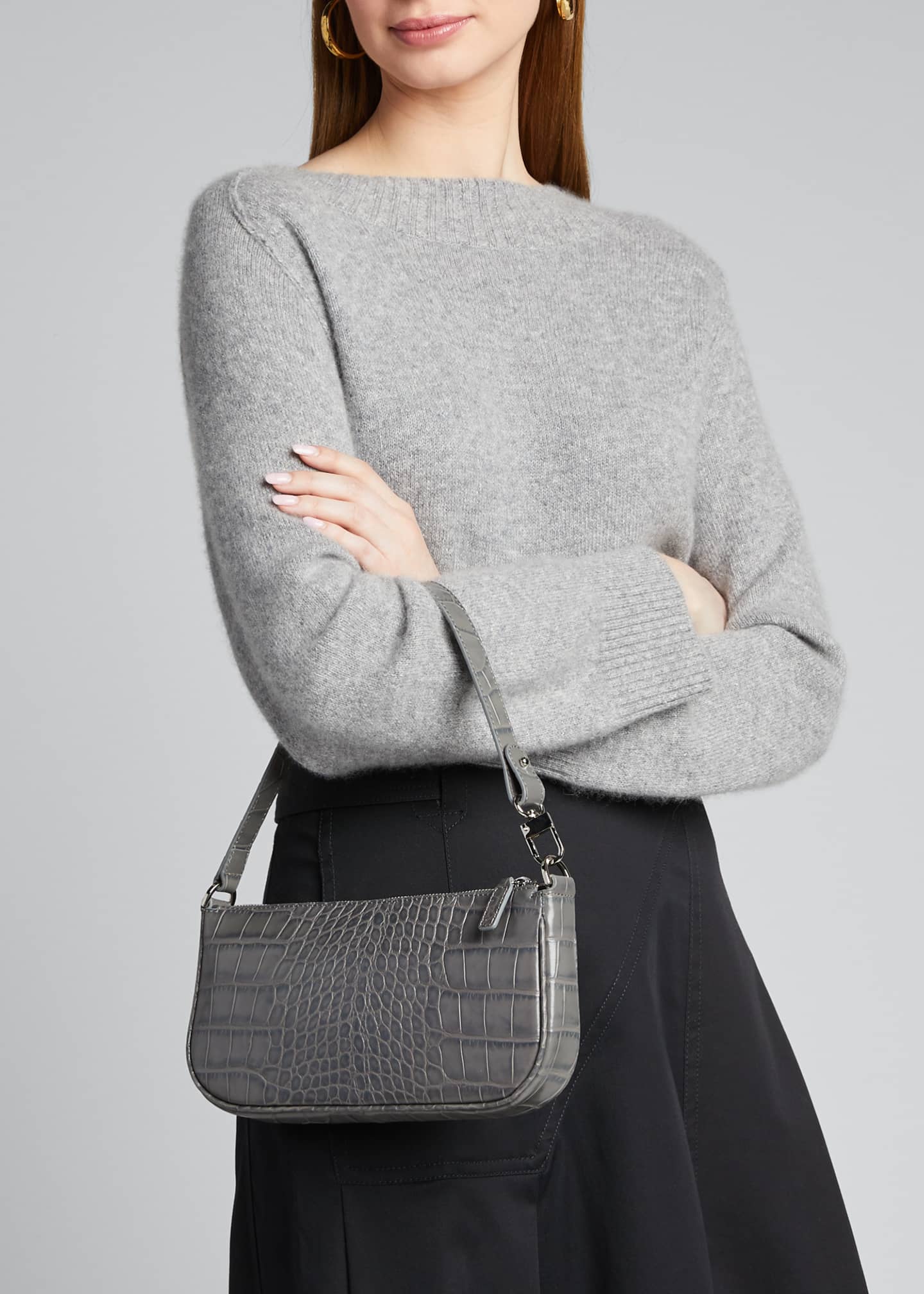 by far rachel bag croc