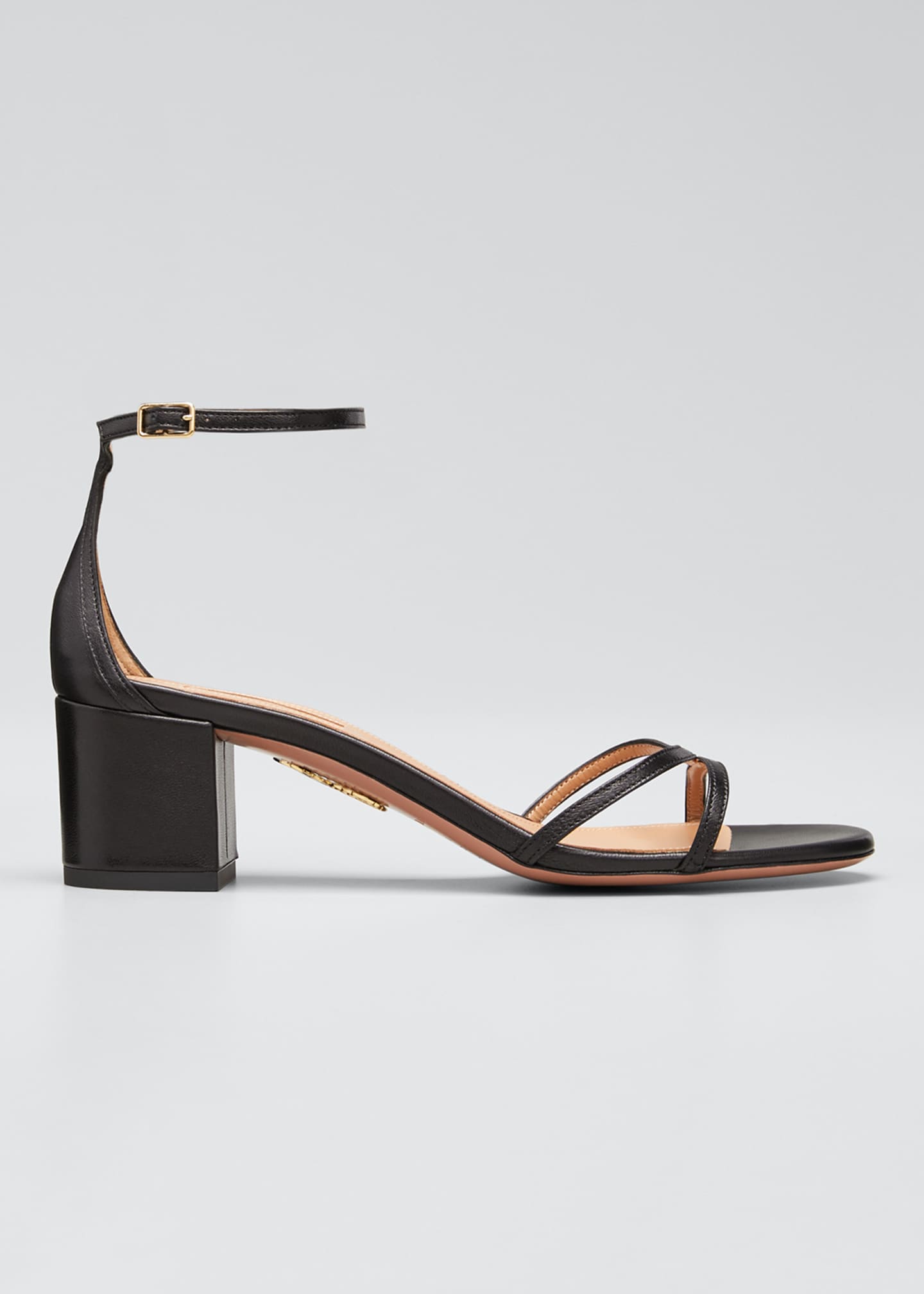 aquazzura block heel