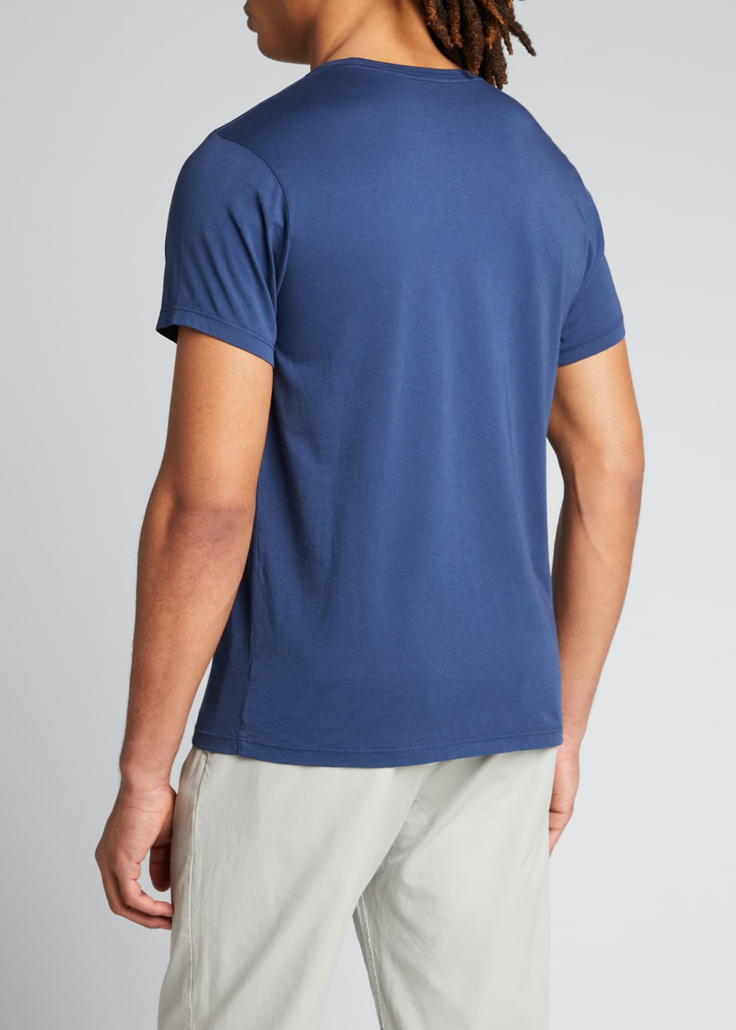 Save Khaki Men's Supima Jersey Solid Crewneck T-Shirt - Bergdorf Goodman