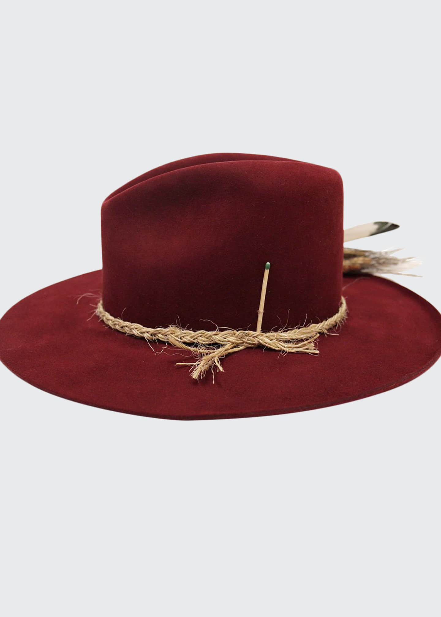 beaver felt fedora hat