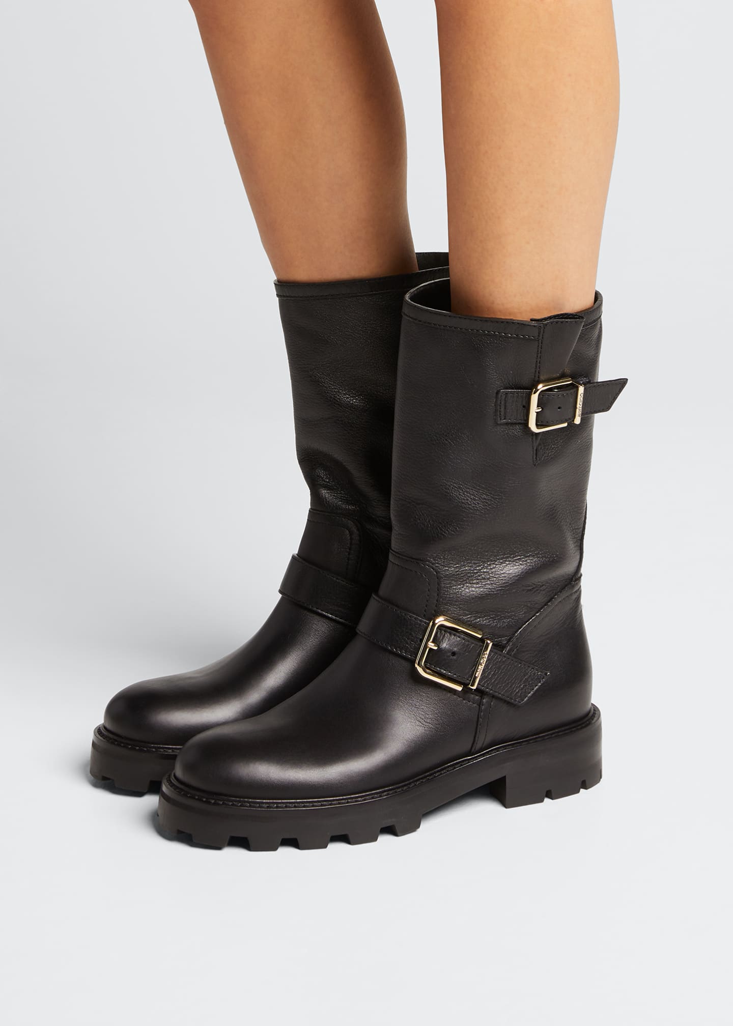 jimmy choo biker boots