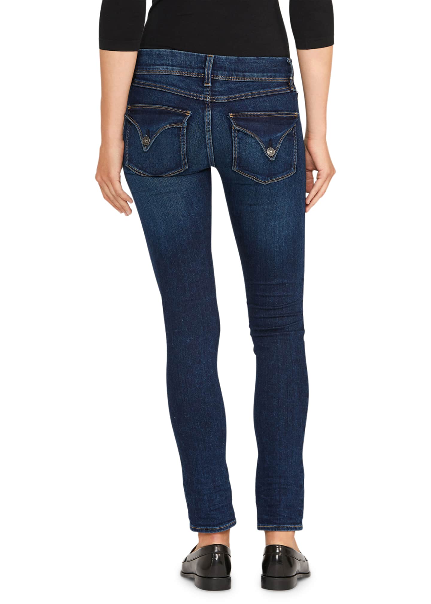 Hudson Collin Mid-Rise Skinny Jeans - Bergdorf Goodman