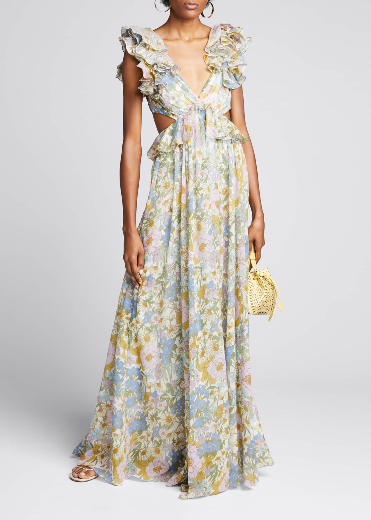 super eight ruffle gown hire