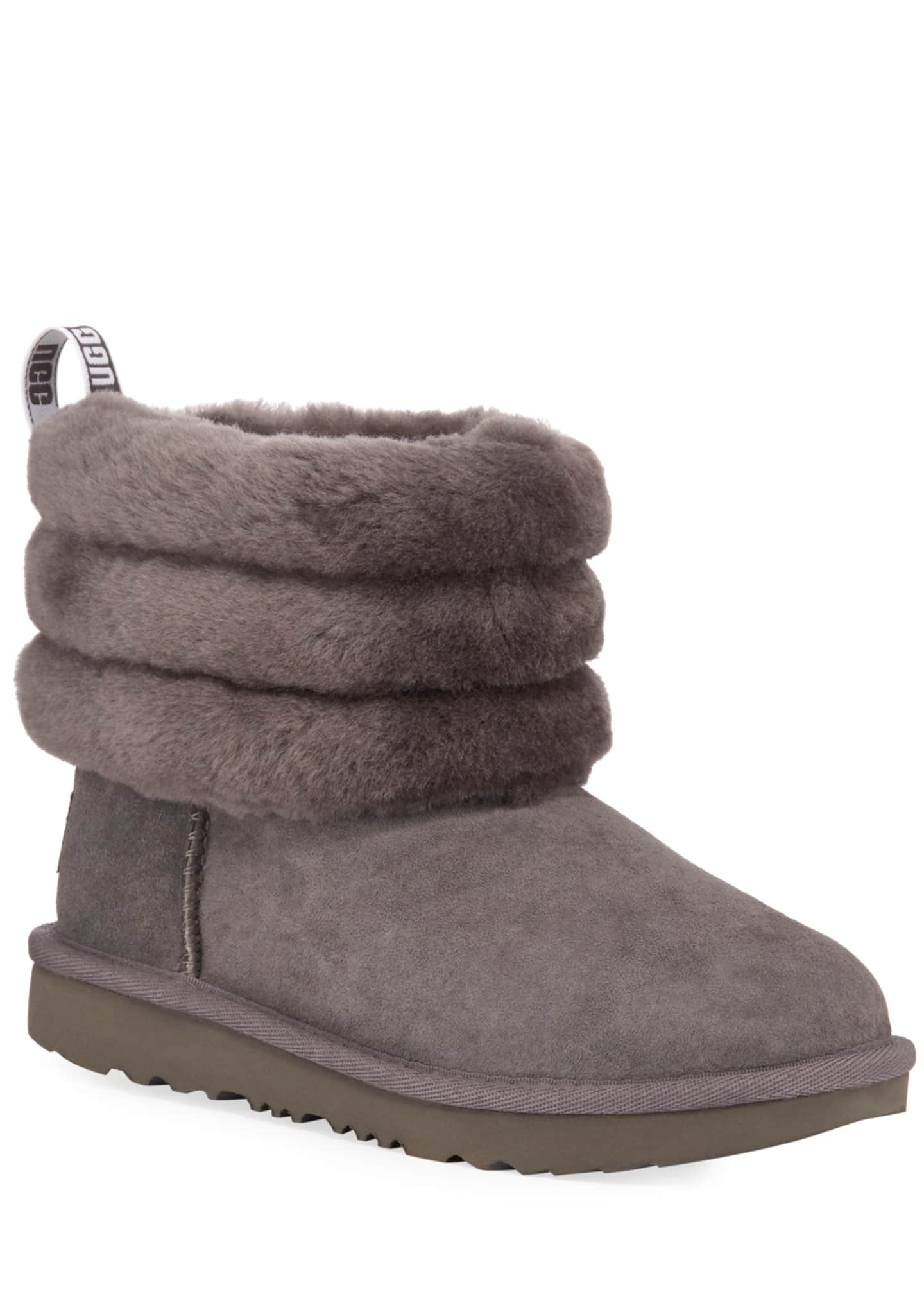 fluff mini quilted uggs
