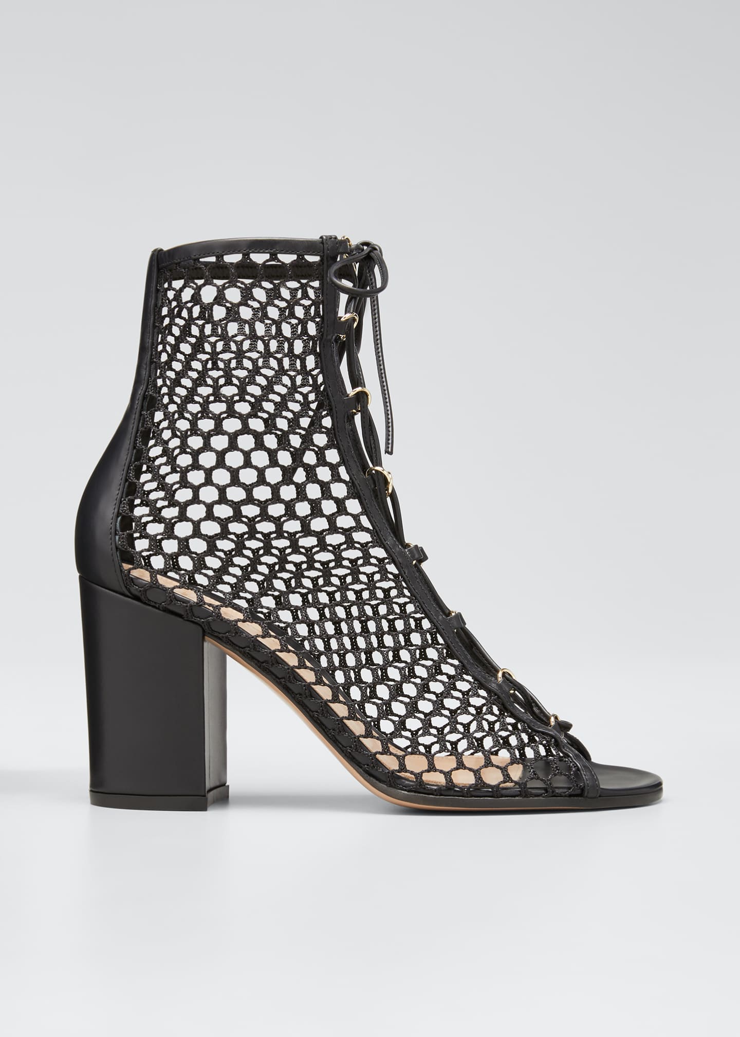 Gianvito Rossi LaceUp Booties Bergdorf Goodman