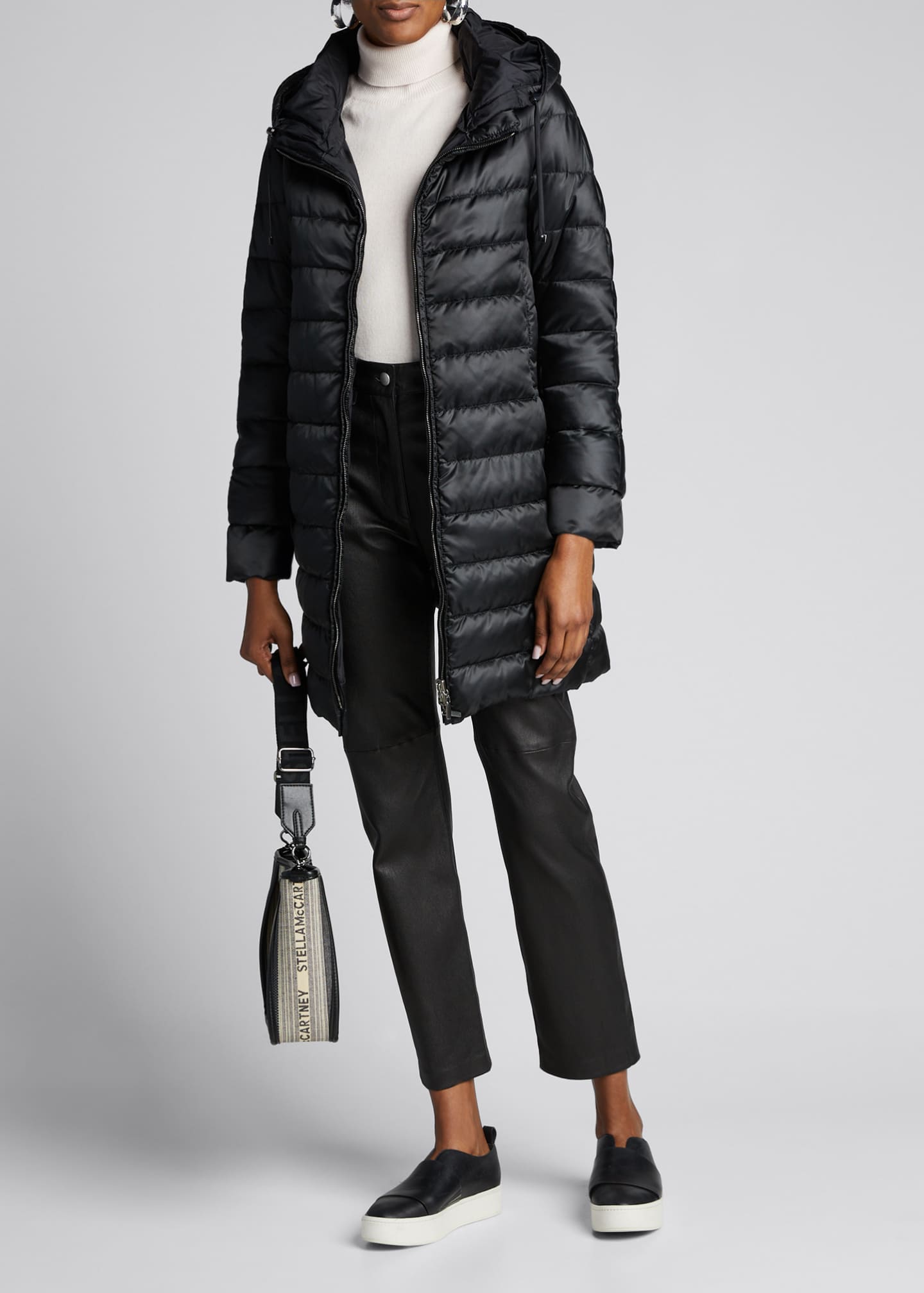 moncler grive hooded down coat