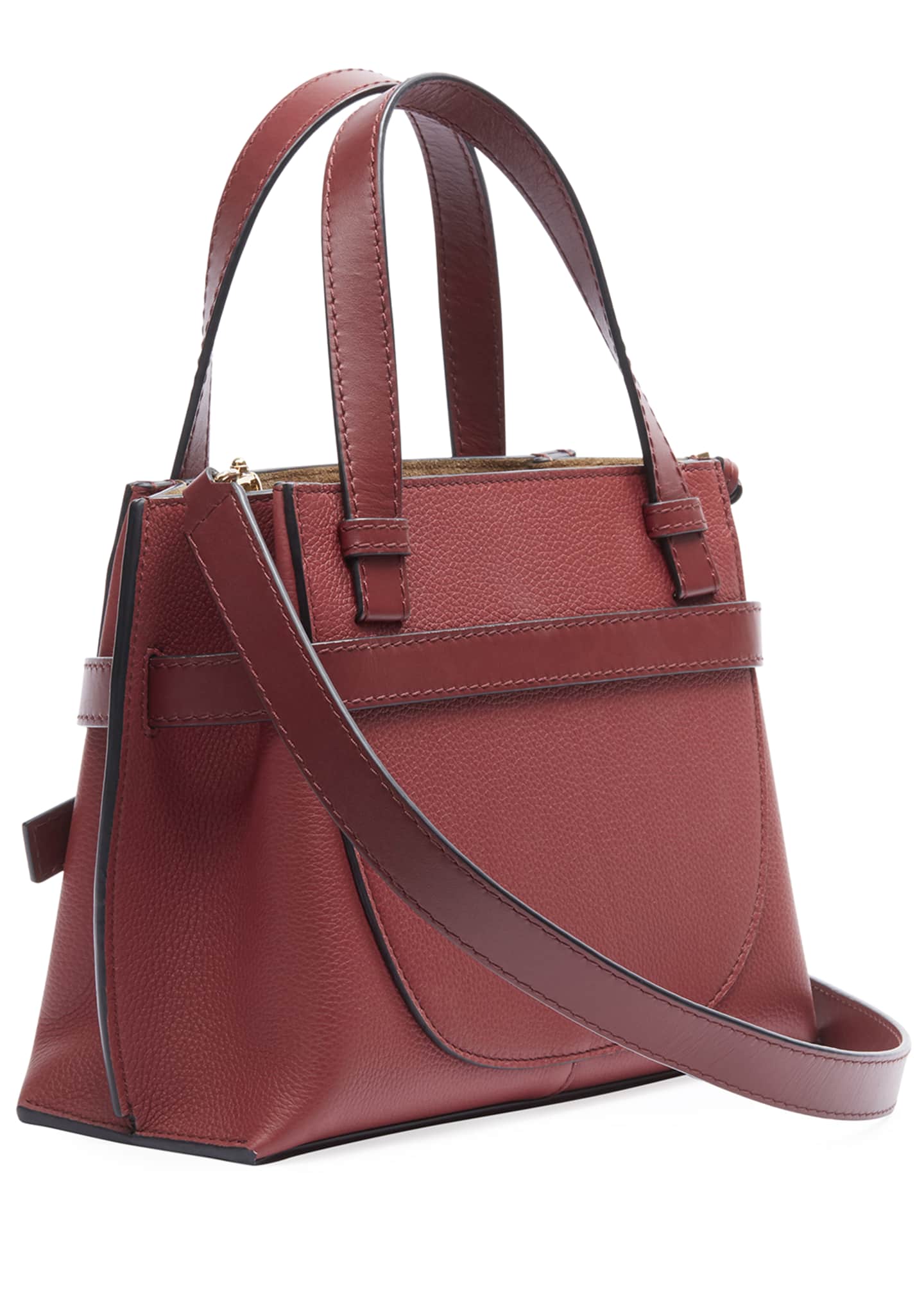 Loewe Gate TopHandle Leather Tote Bag Bergdorf Goodman