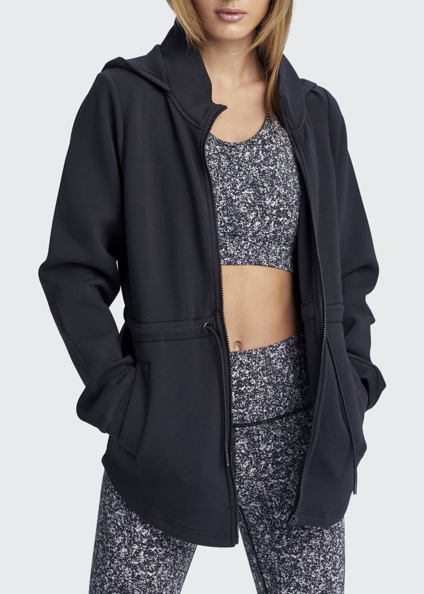 Varley Dahlia CinchedWaist Hooded Jacket Bergdorf Goodman