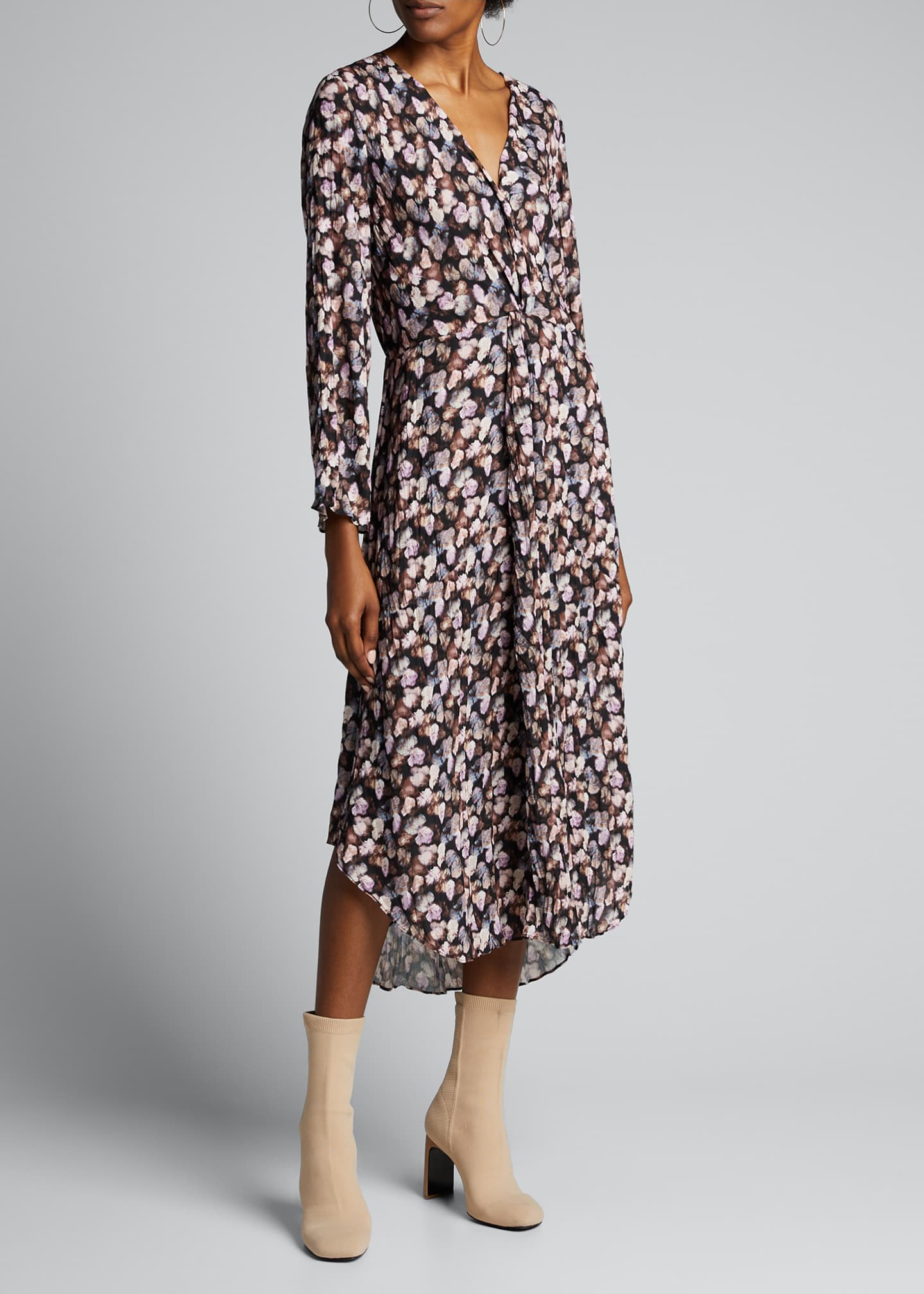 vince floral dress