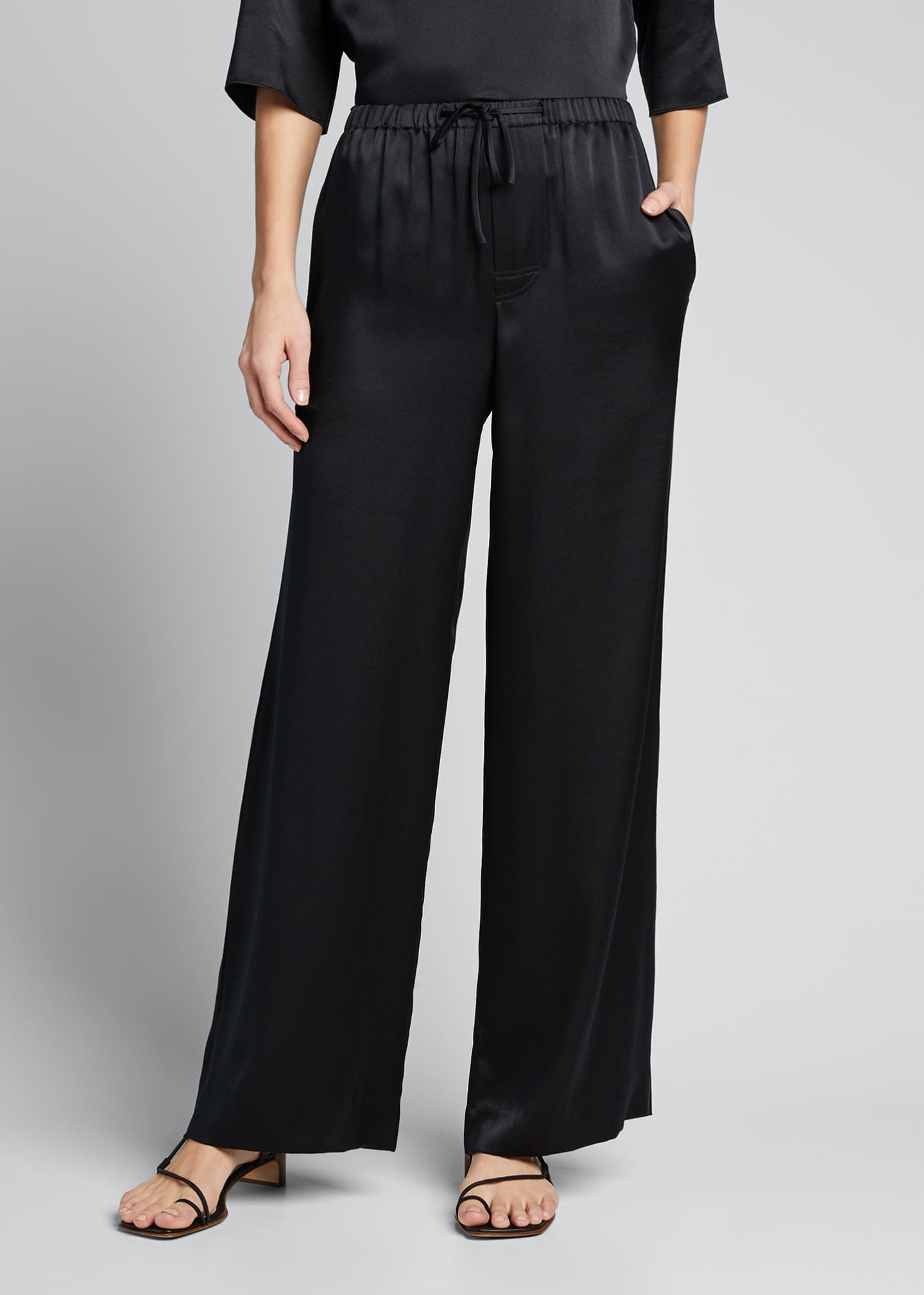 Vince Satin Pajama Pants - Bergdorf Goodman