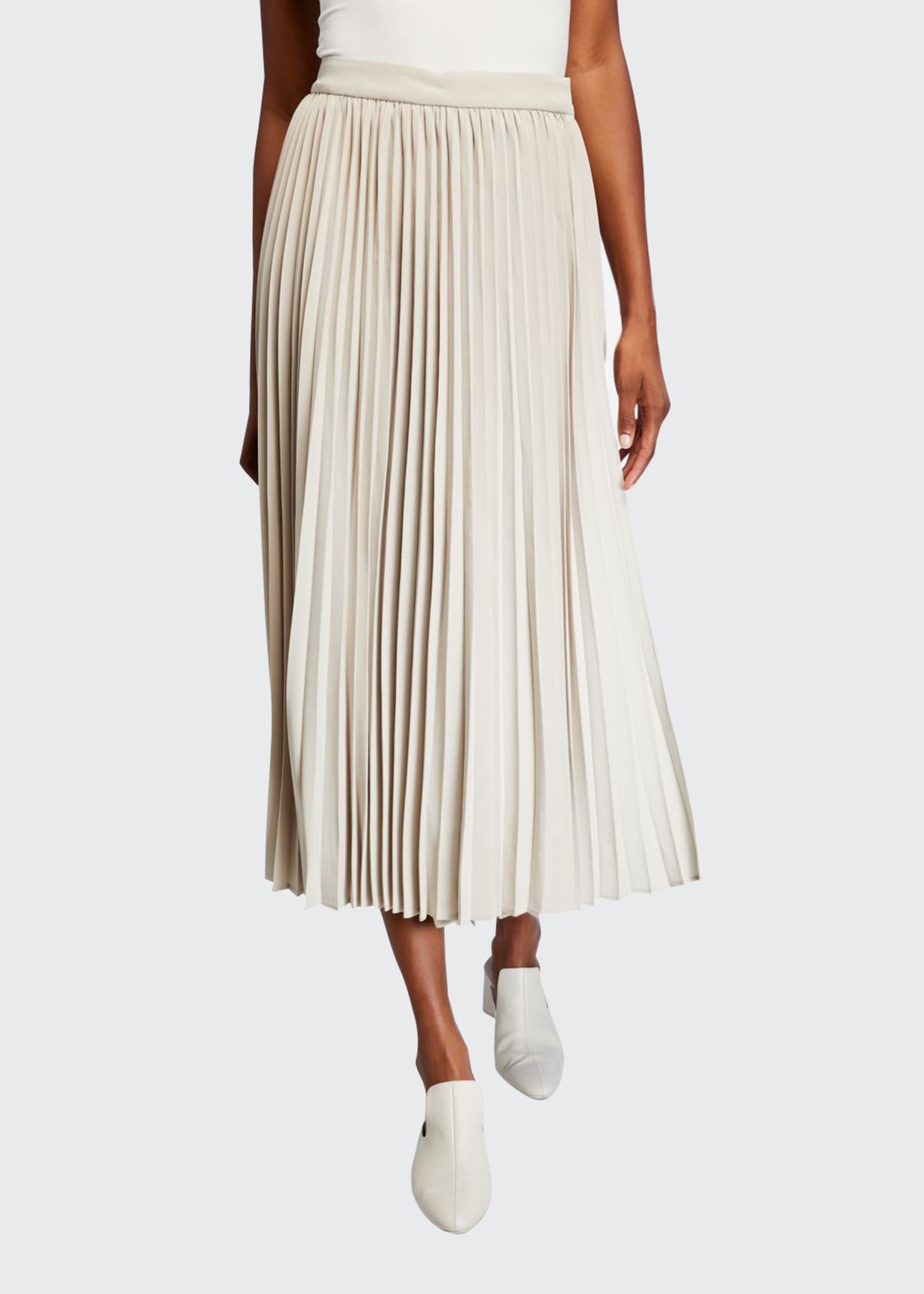 Co Pleated Wrap Skirt Bergdorf Goodman