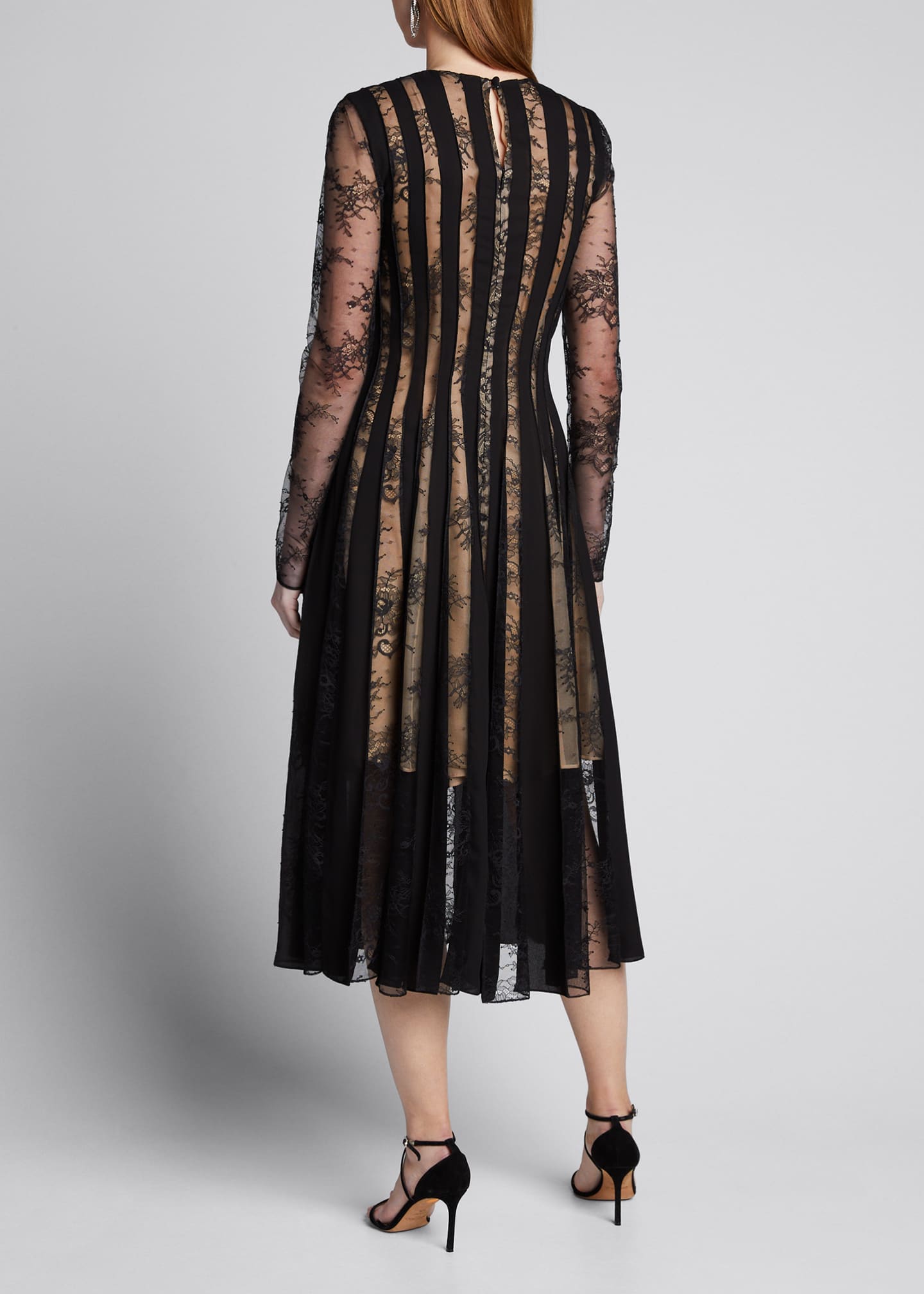 midi cocktail dress sleeves