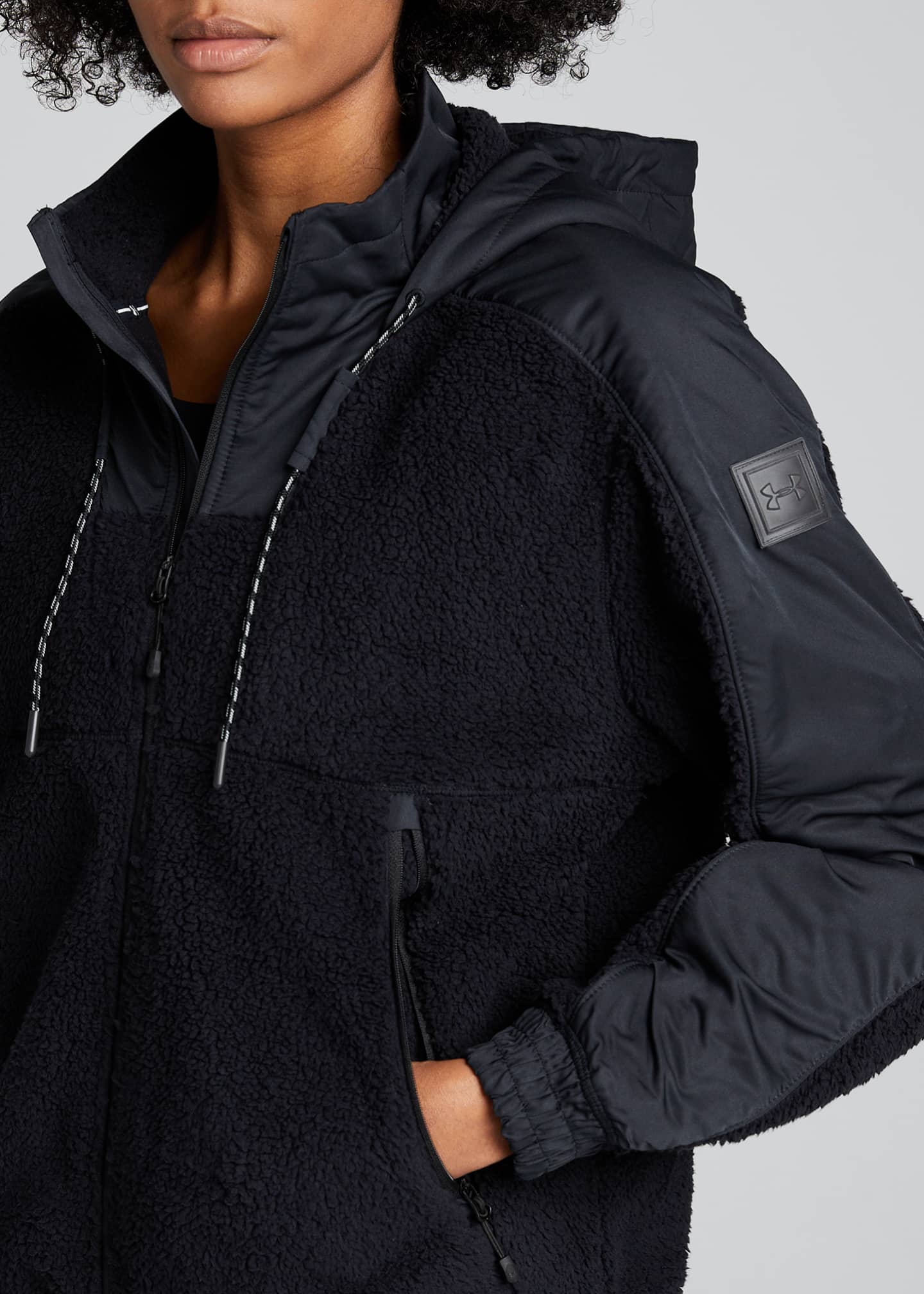 under armour fuzzy jacket