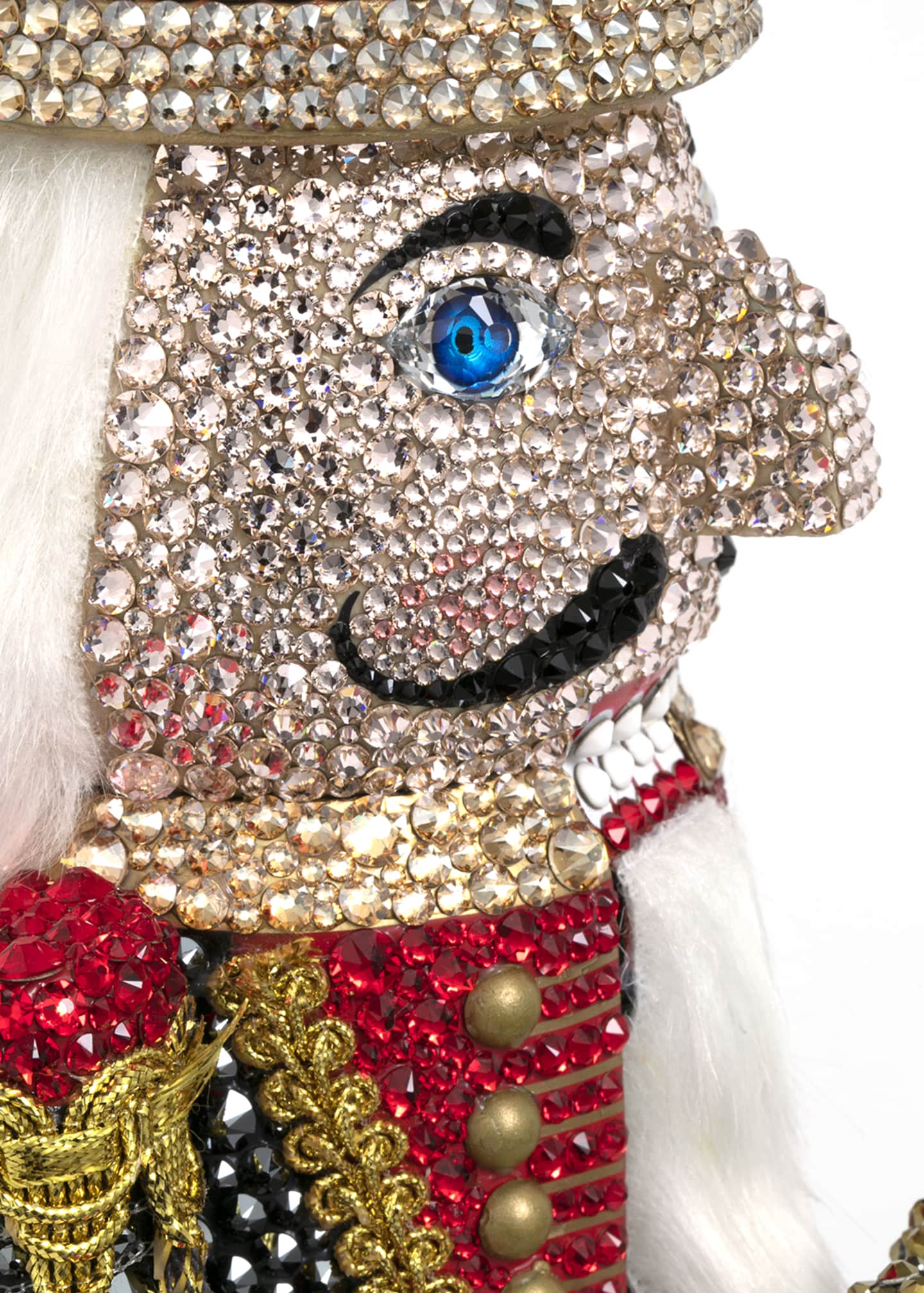 FAO Schwarz Swarovski Crystal Nutcracker Drummer, 20" Bergdorf Goodman