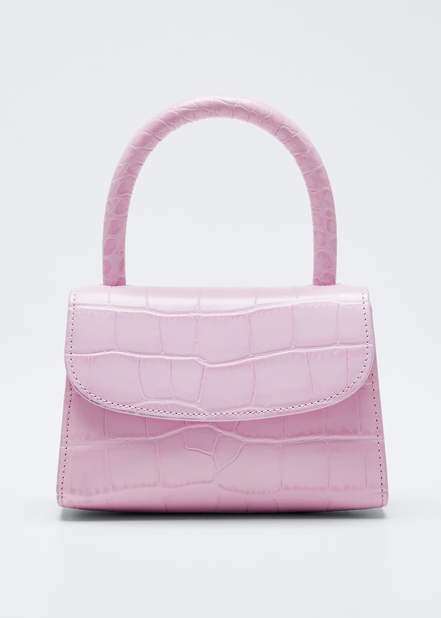 pink mini croc bag