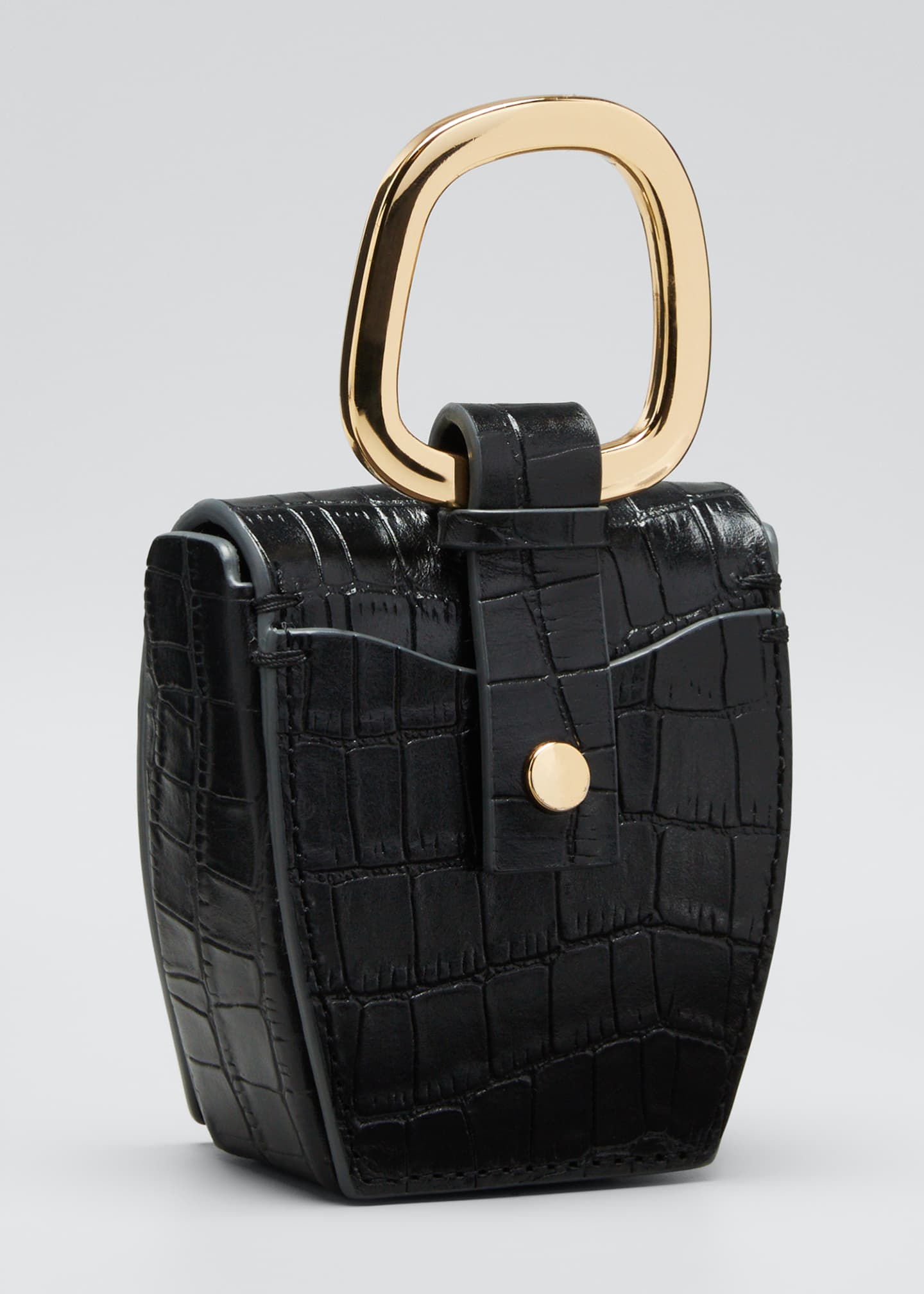 Download Danse Lente Mock-Croc Leather Box Bag - Bergdorf Goodman