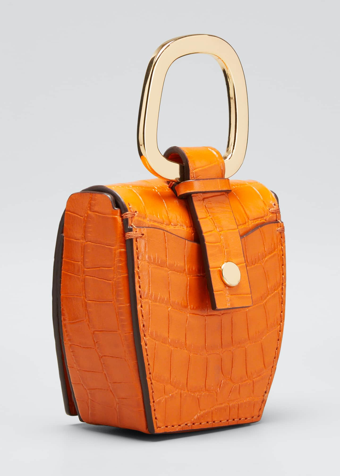 Download Danse Lente Mock-Croc Leather Box Bag - Bergdorf Goodman