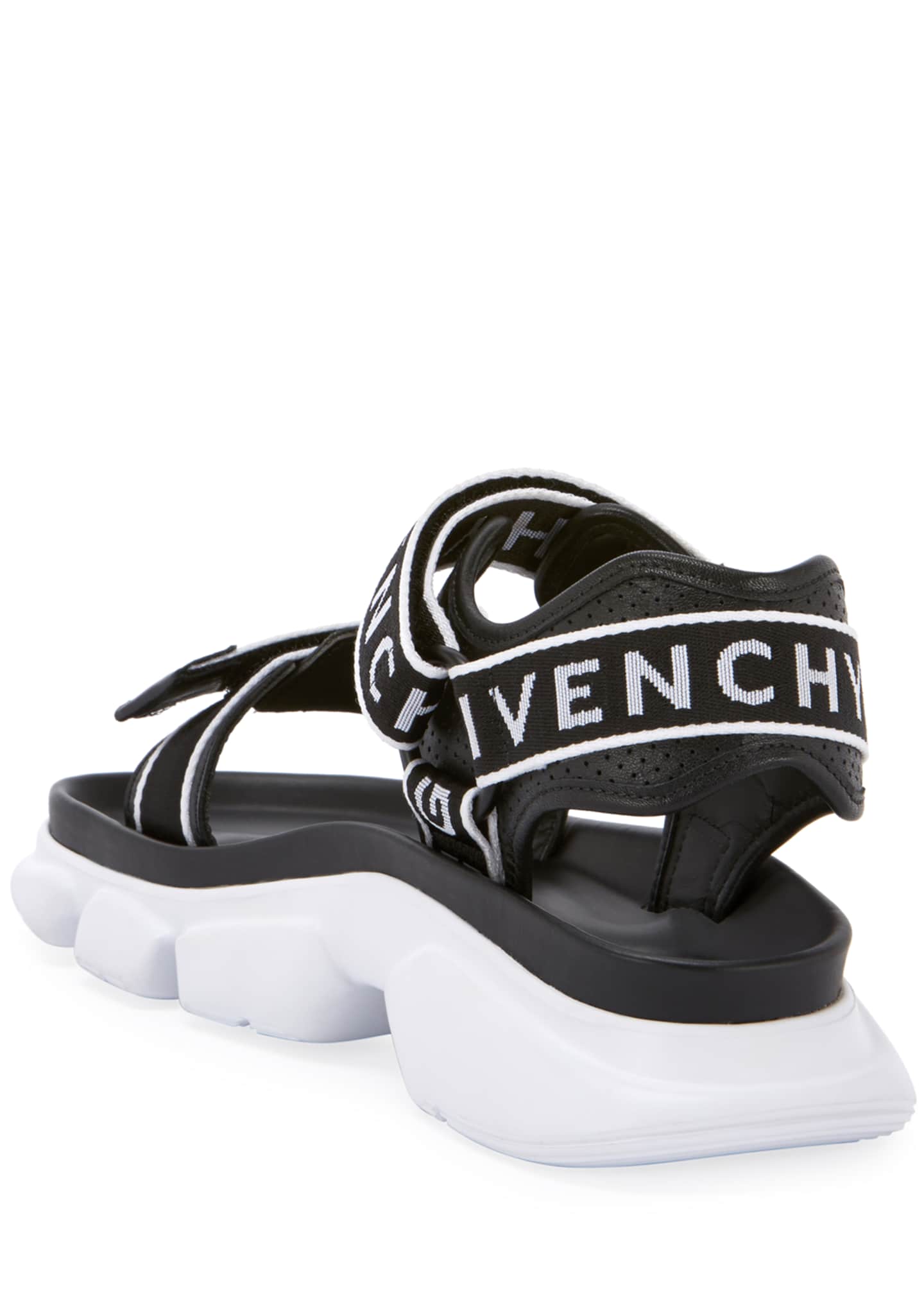 Givenchy Jaw Logo Web Sandals - Bergdorf Goodman