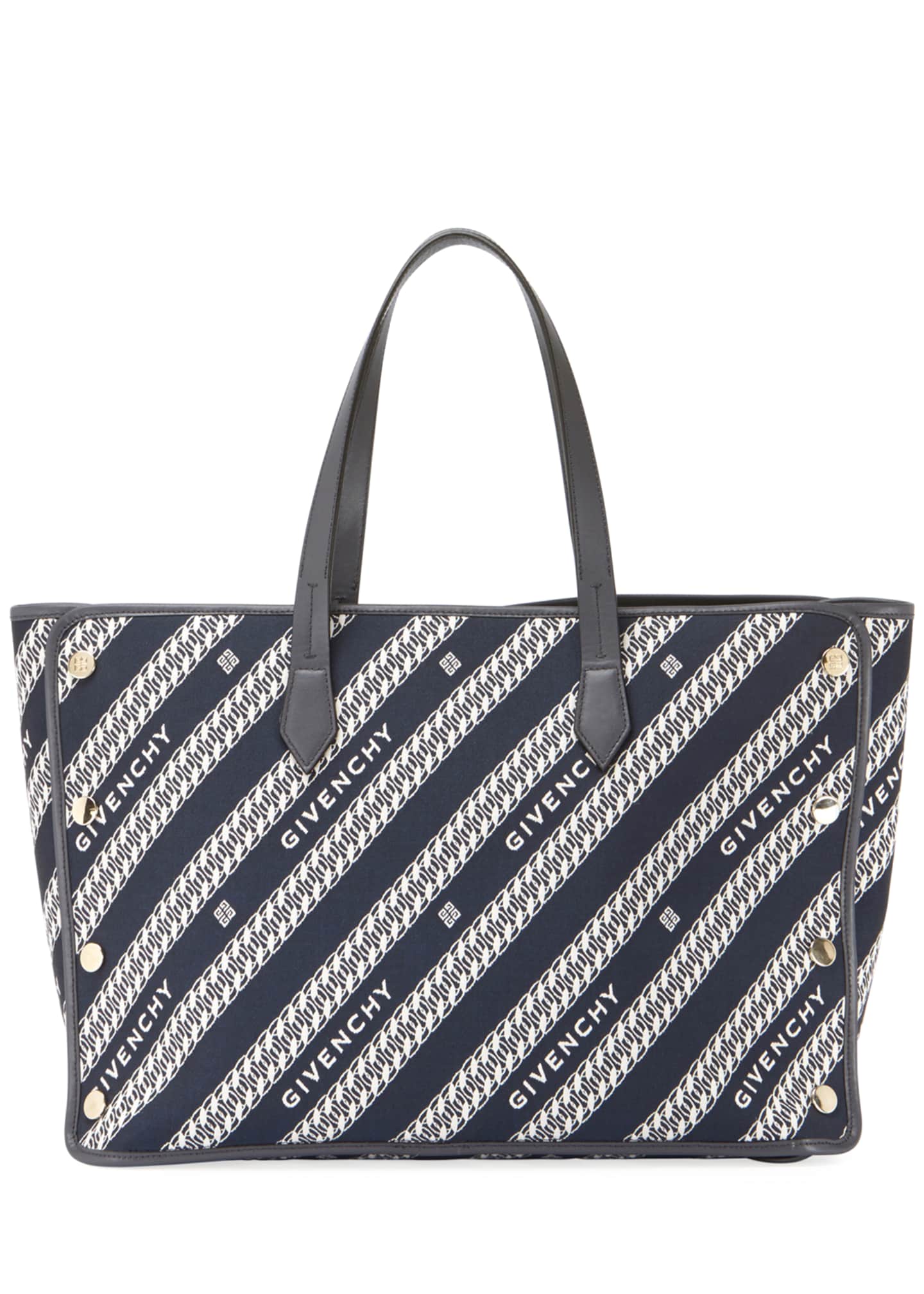 Givenchy Medium Bond Chain Canvas Tote Bag - Bergdorf Goodman