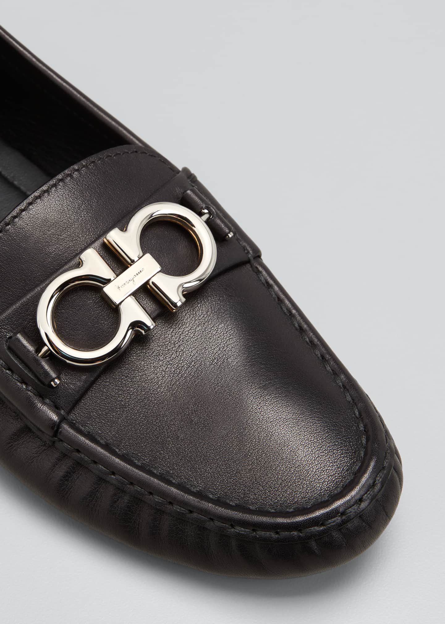 ferragamo driver with gancini ornament