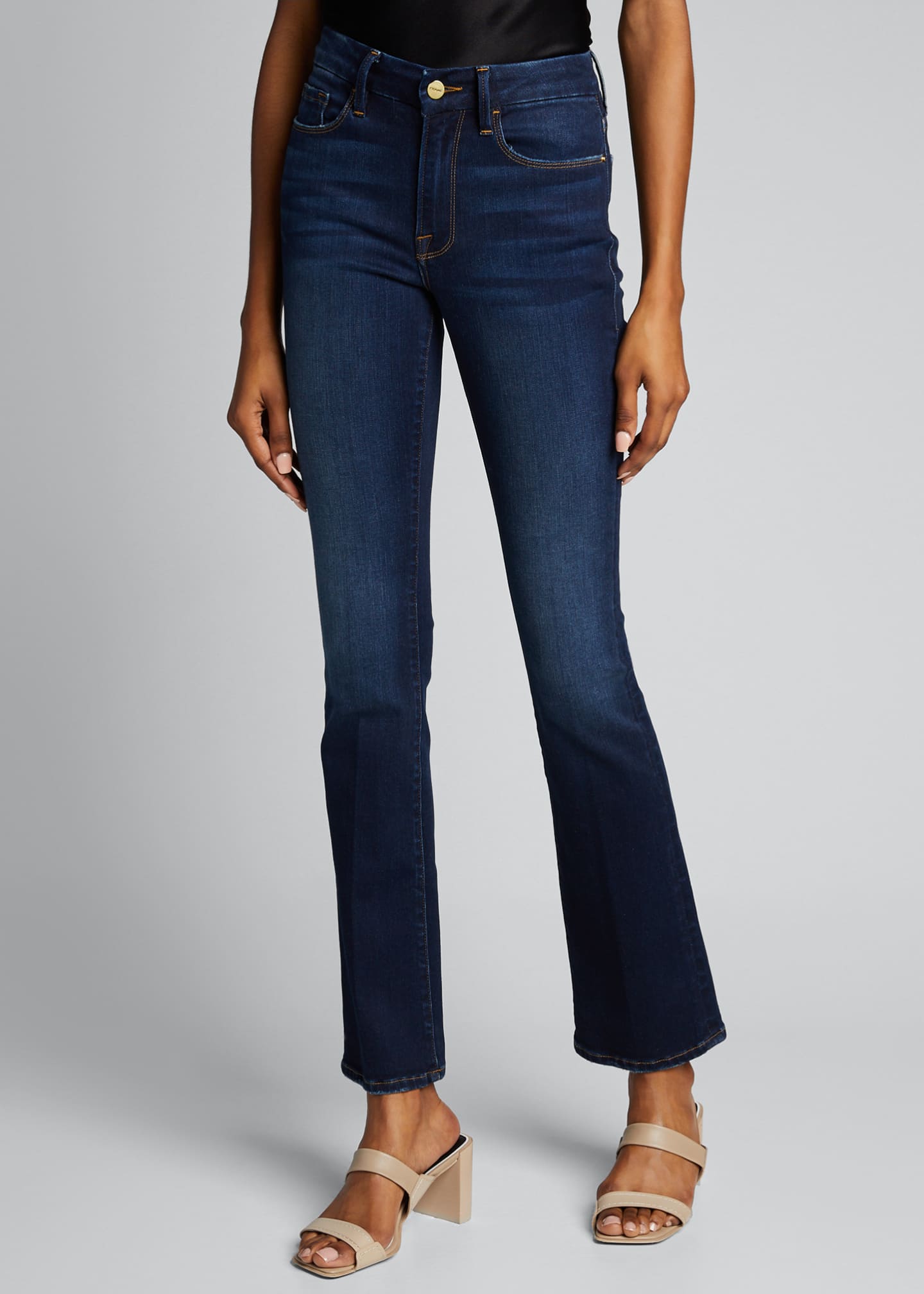 FRAME Le Mini Boot Jeans Bergdorf Goodman