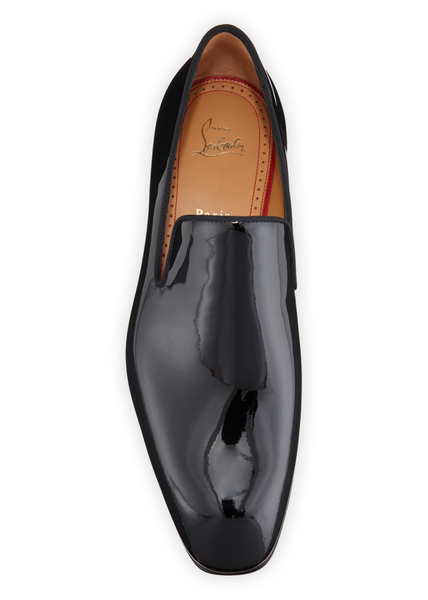Christian Louboutin Men #39 s Dandelion Patent Leather Loafers Bergdorf