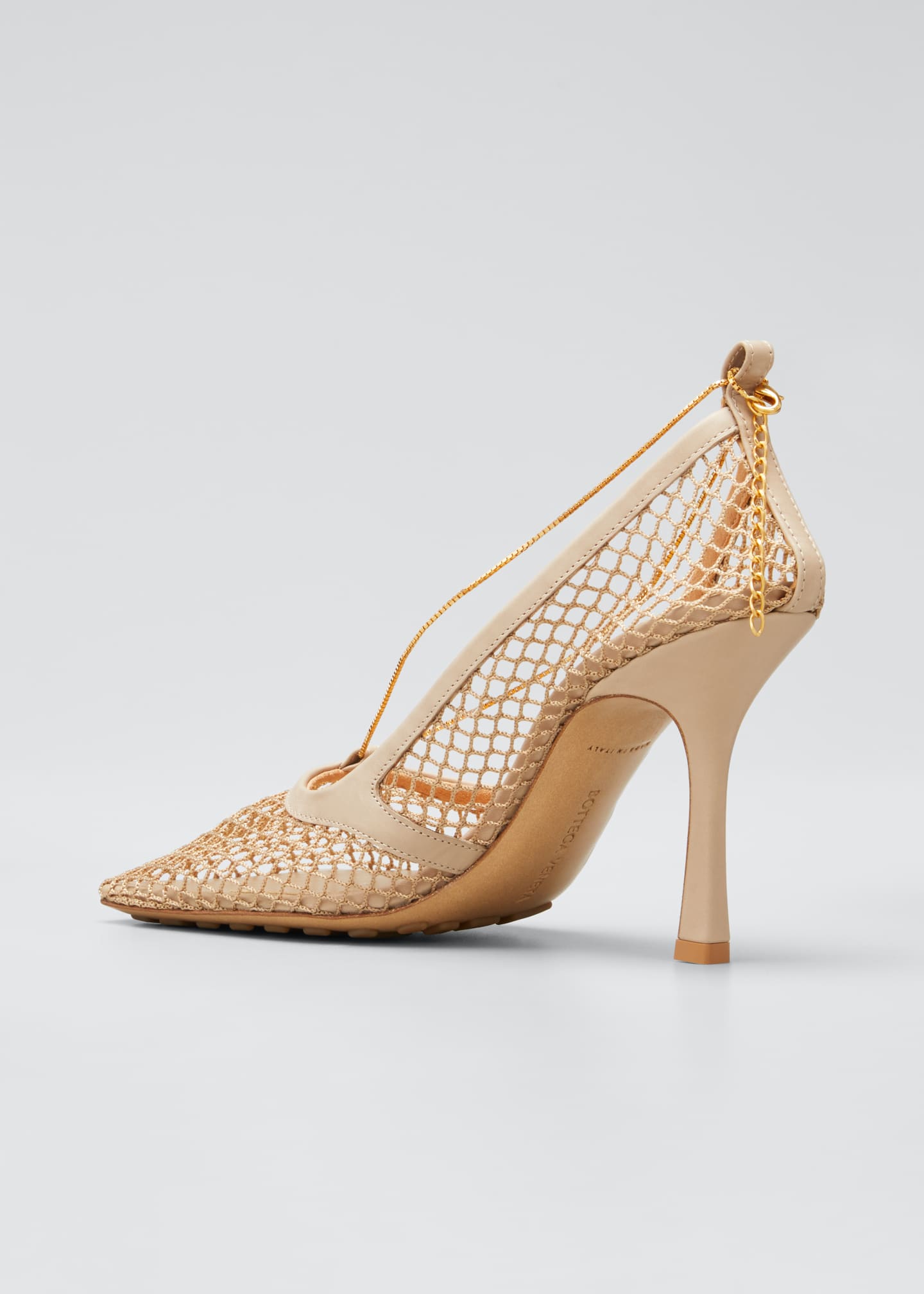 bottega veneta square toe pumps