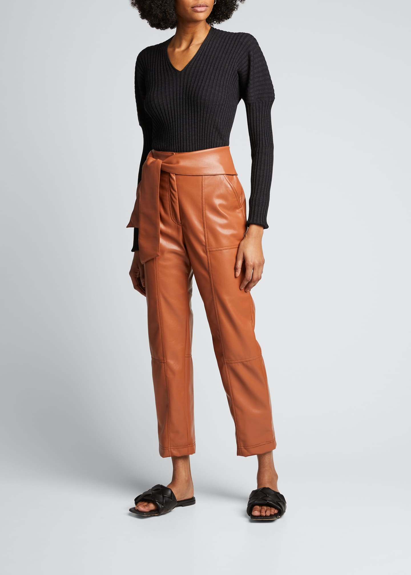 bottega veneta flat sandals