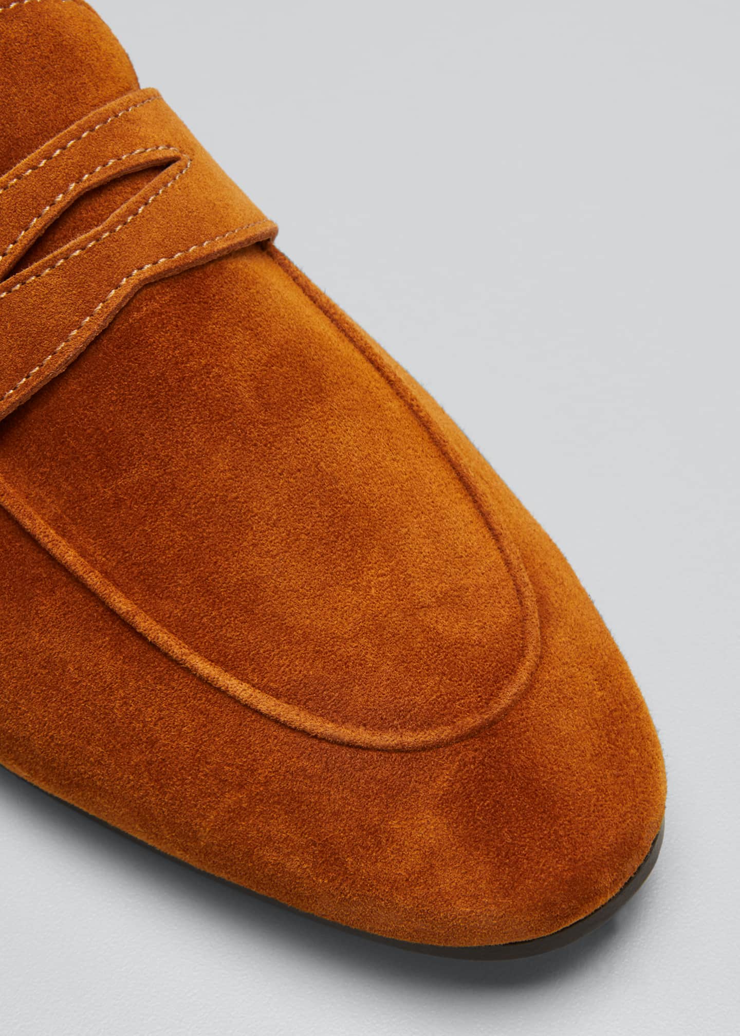 Bougeotte Flaneur Soft Suede Loafers - Bergdorf Goodman