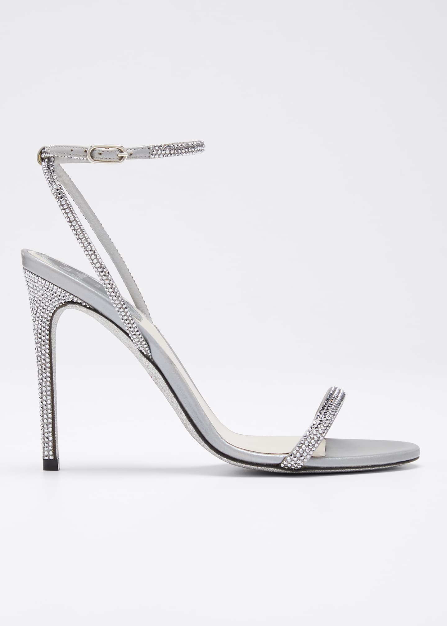 Manolo Blahnik Ottolina Crystal T-Strap Sandal