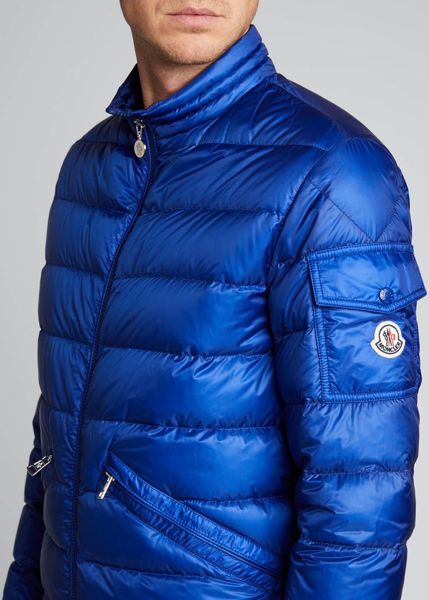 Moncler Men's Agay Down Quilted Jacket Bergdorf Goodman