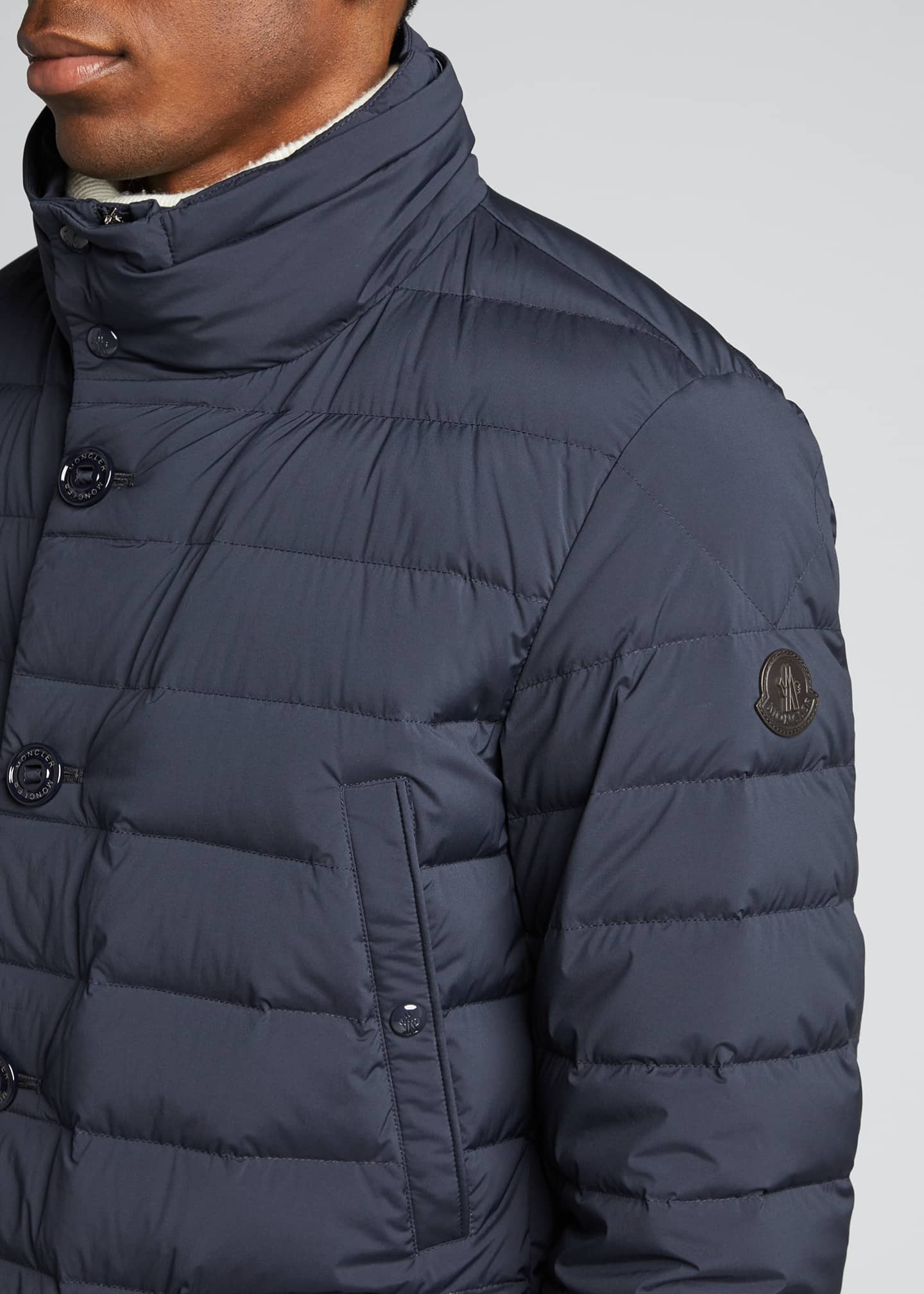 mens moncler hooded jacket