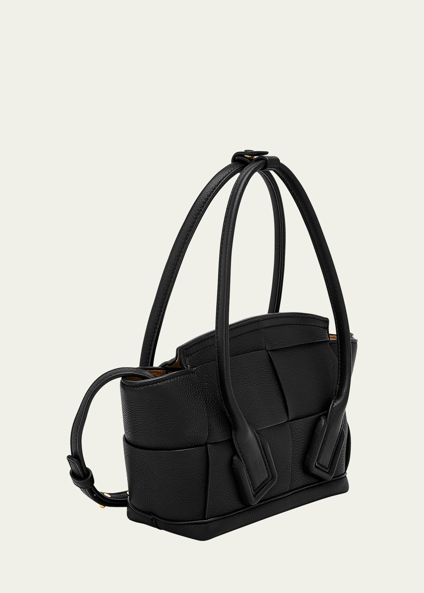 Bottega Arco 33 Mini Grainy Leather TopHandle Bag Bergdorf Goodman