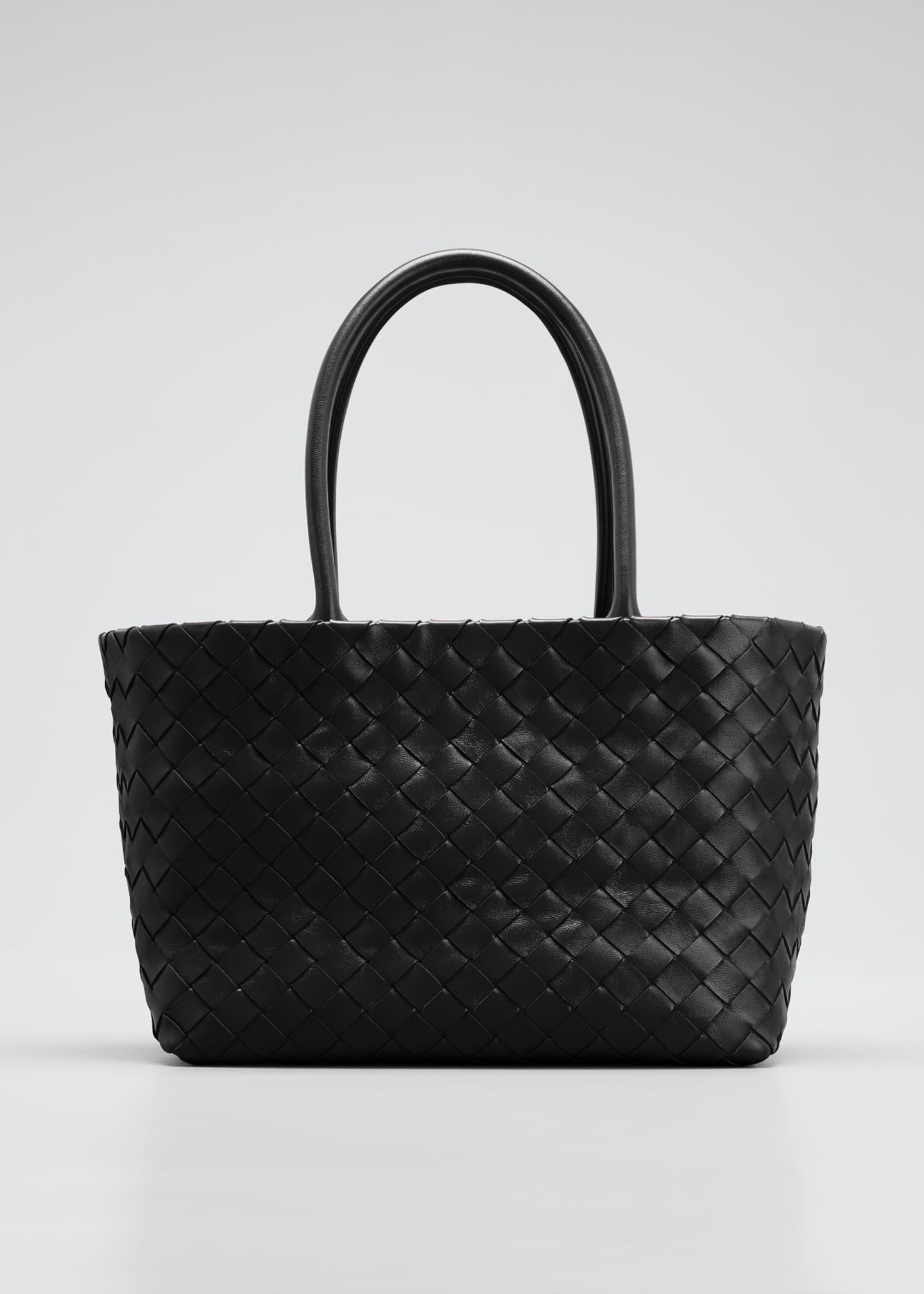 woven top handle bag