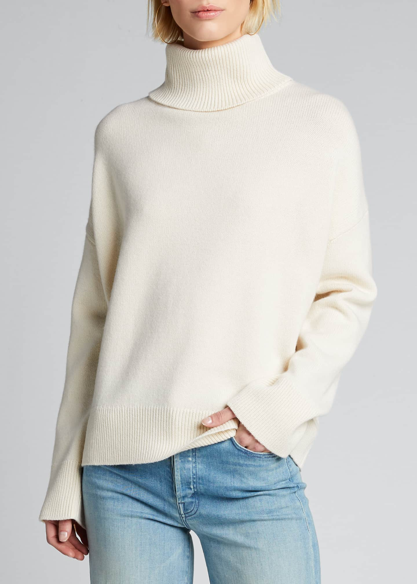 Co Wool/Cashmere Knit Turtleneck Sweater Bergdorf Goodman