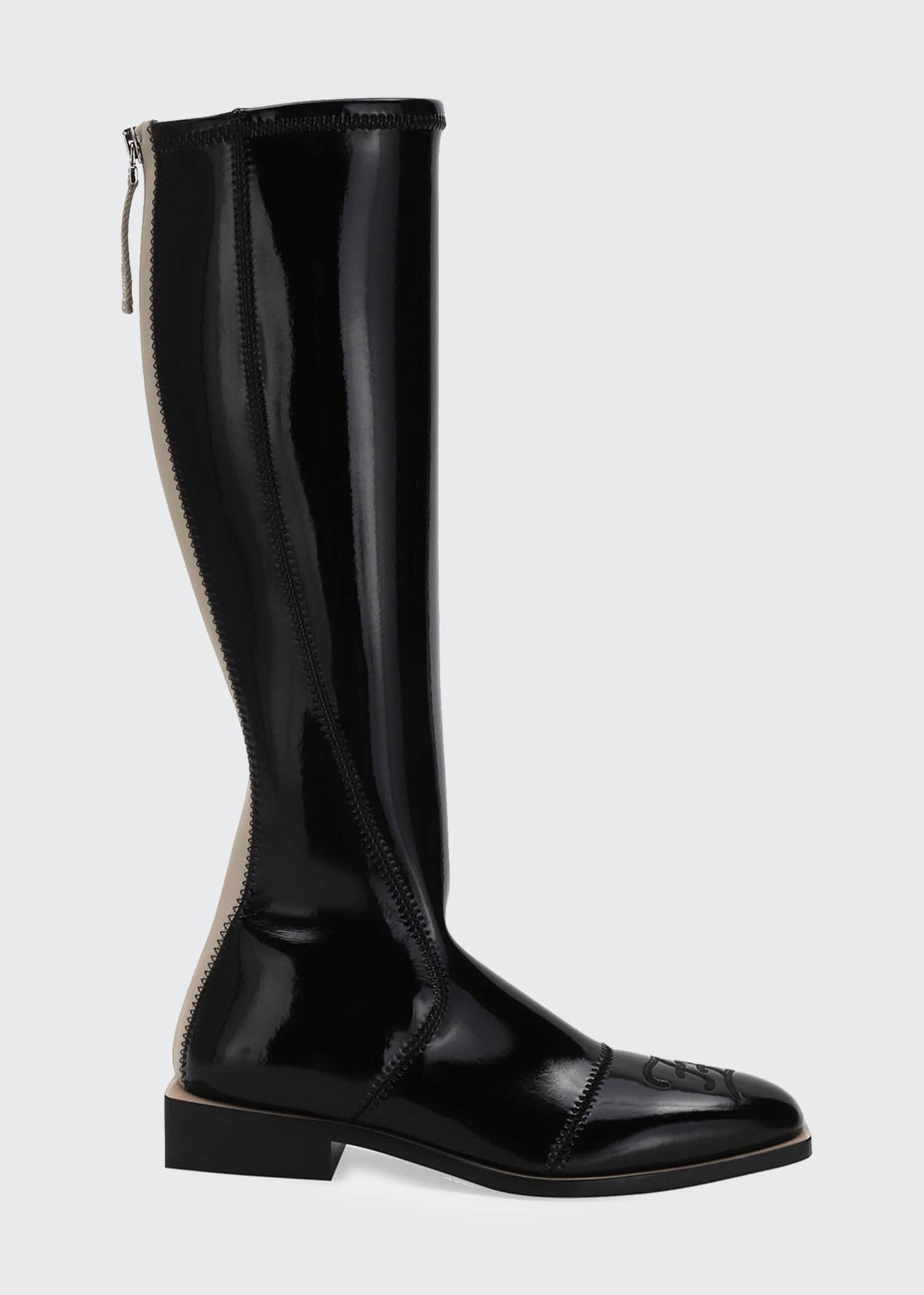 fendi neoprene boots