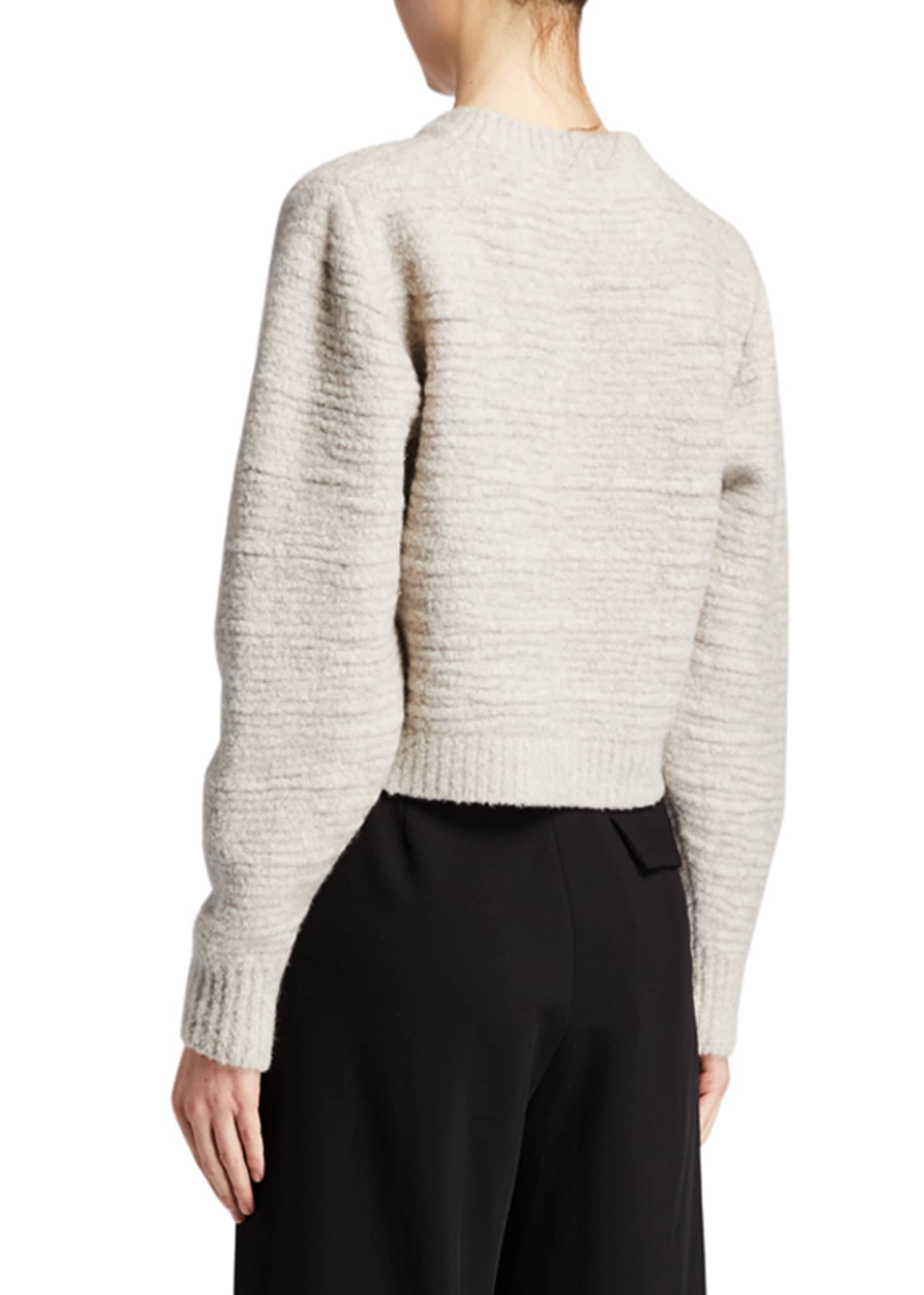 THE ROW Nuru Fuzzy Cashmere Sweater - Bergdorf Goodman