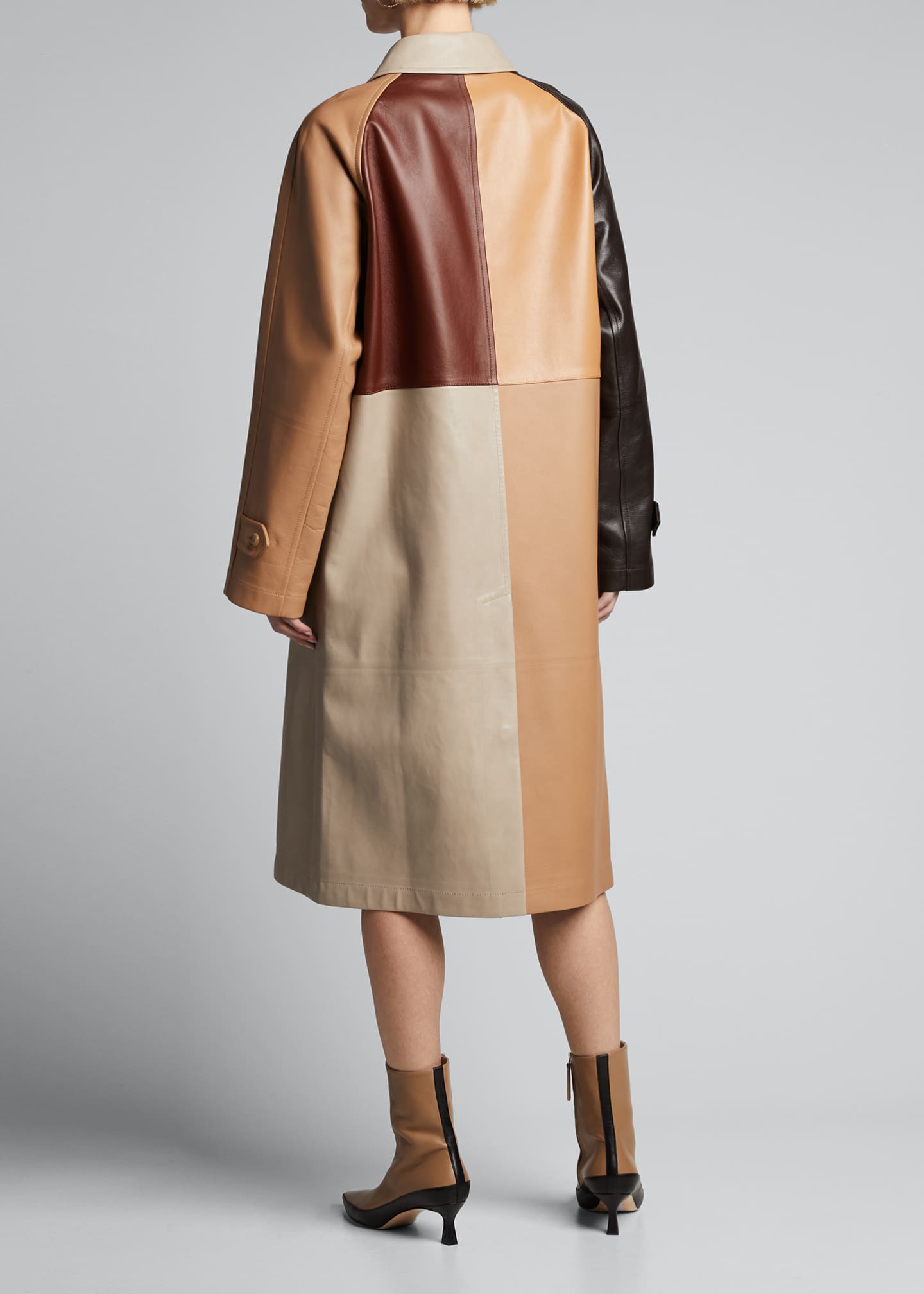 Burberry Patchwork Leather Trench Coat Bergdorf Goodman