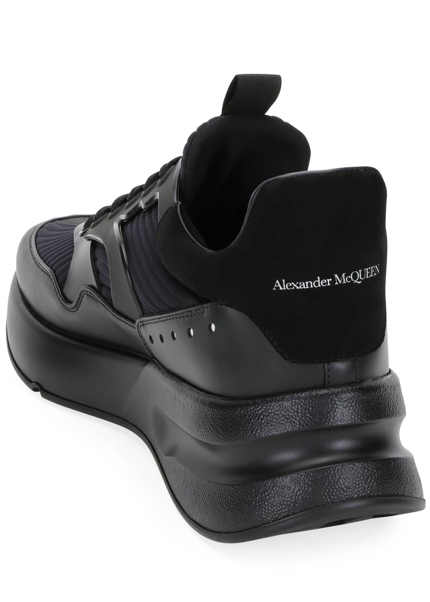 Alexander McQueen Men's Tonal Oversized Runner Sneakers - Bergdorf Goodman