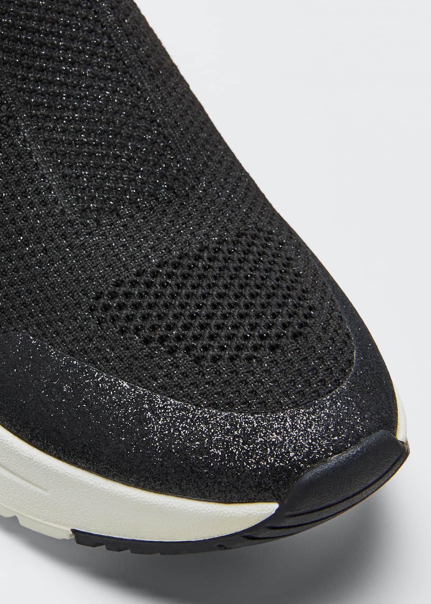 black glitter sneakers for ladies