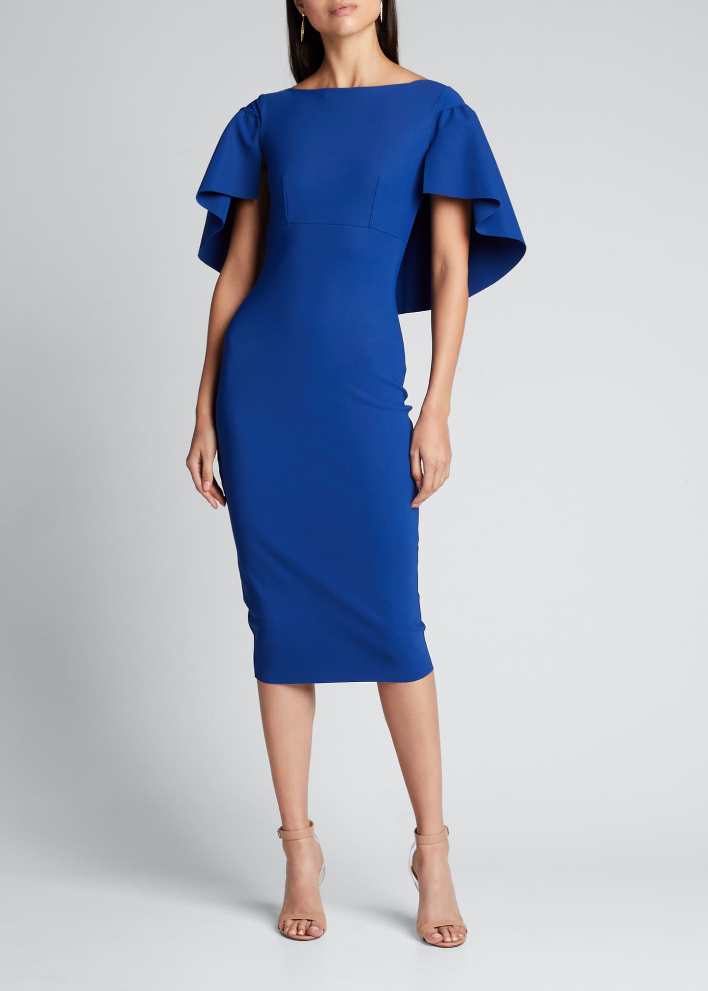 chiara-boni-la-petite-robe-high-neck-short-sleeve-cape-dress-bergdorf