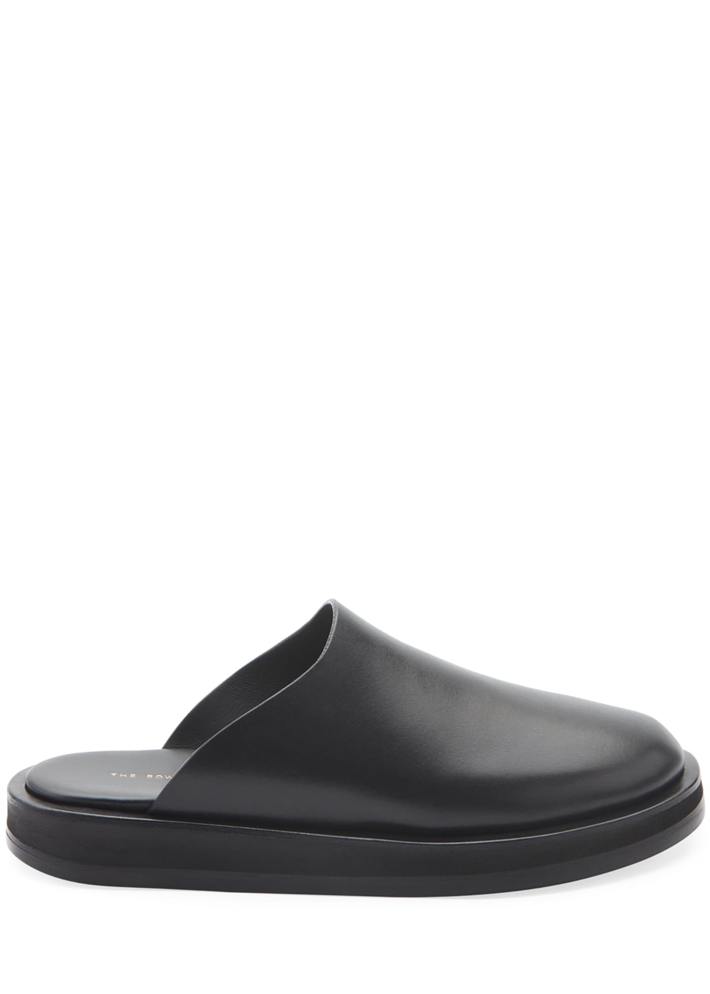 the row sabot smooth calfskin mules