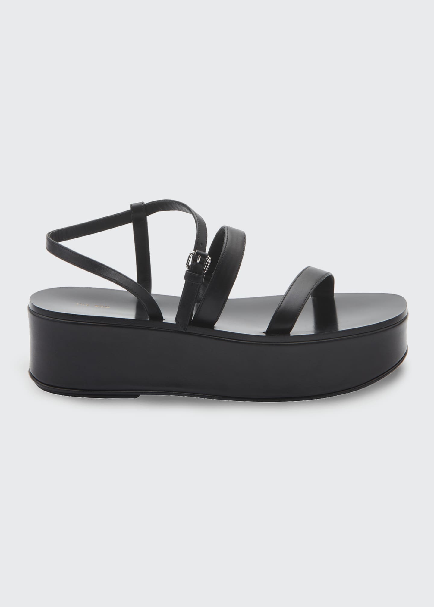 THE ROW Wedge Strappy Platform Sandals - Bergdorf Goodman