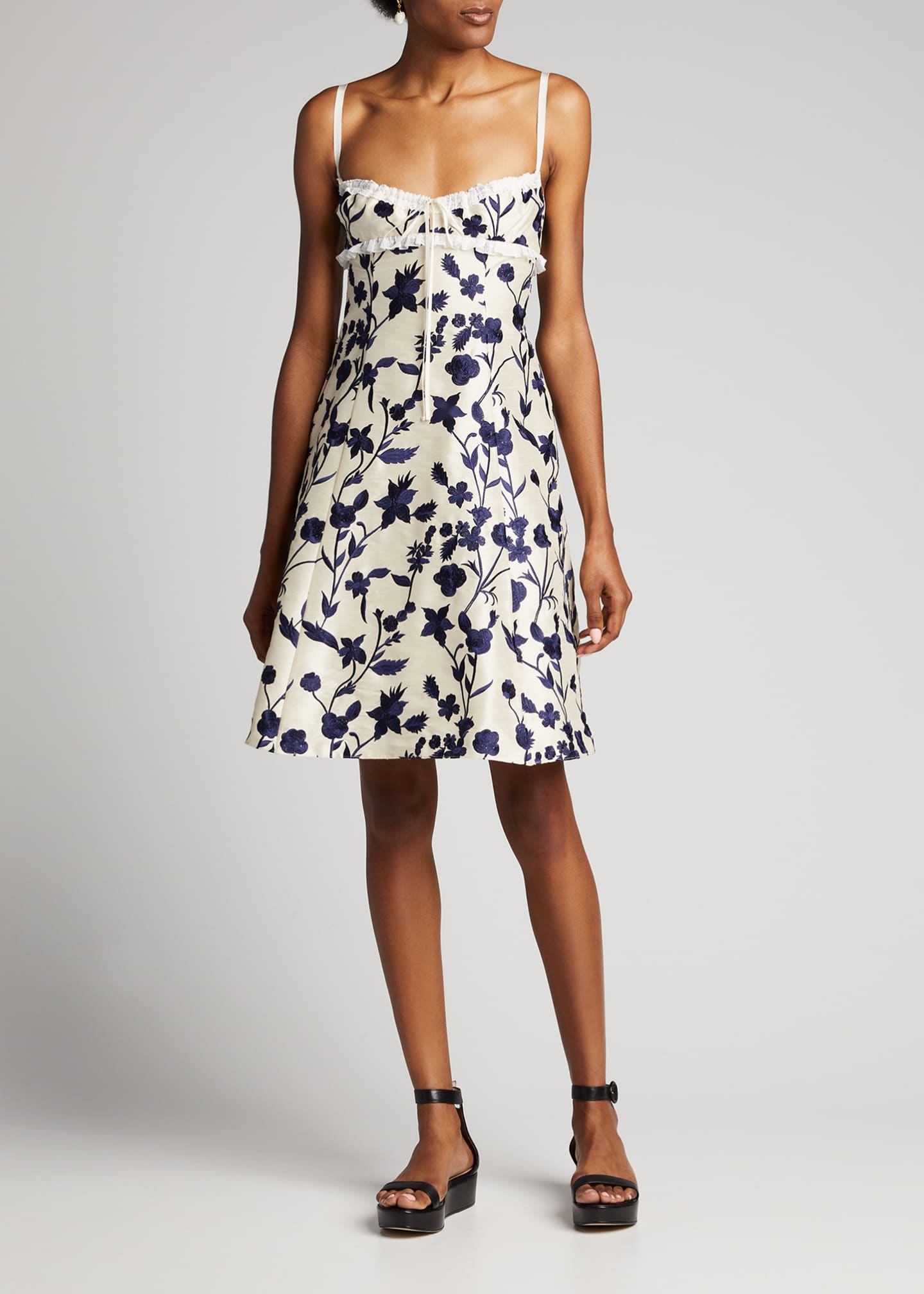 brock collection floral dress