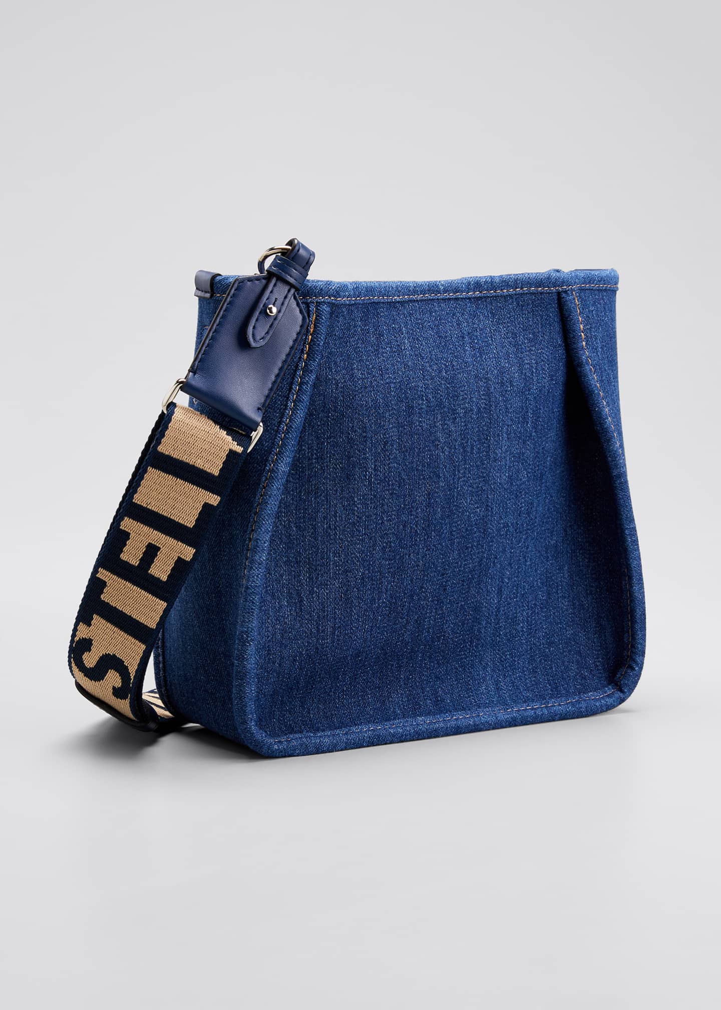 Stella McCartney Mini Eco Denim Crossbody Bag Bergdorf Goodman