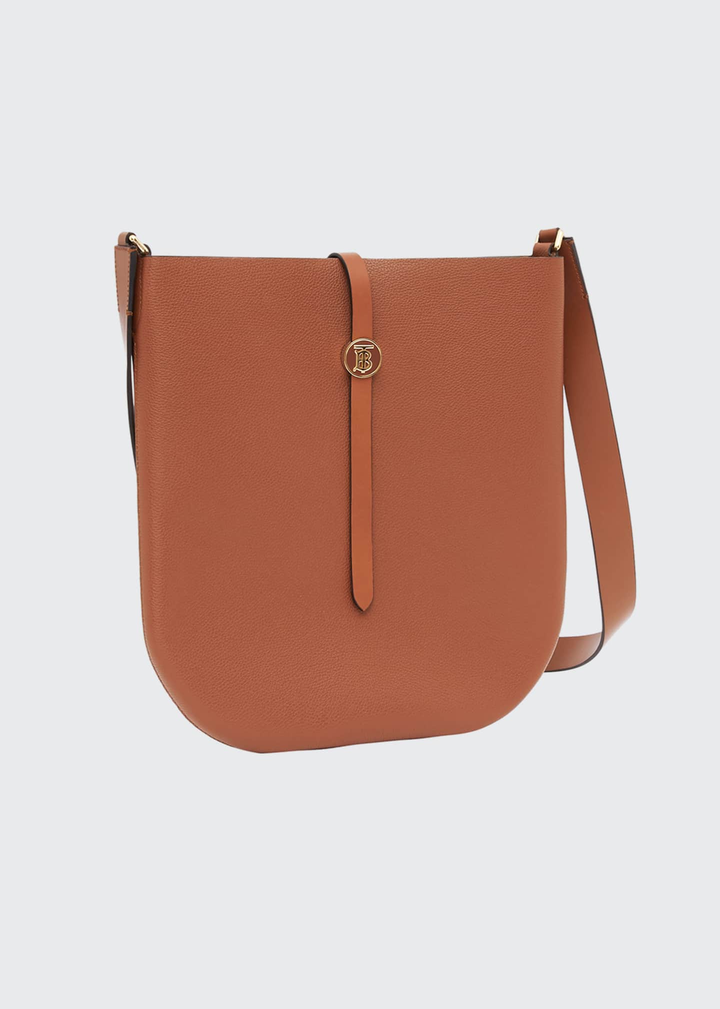burberry leather hobo bag