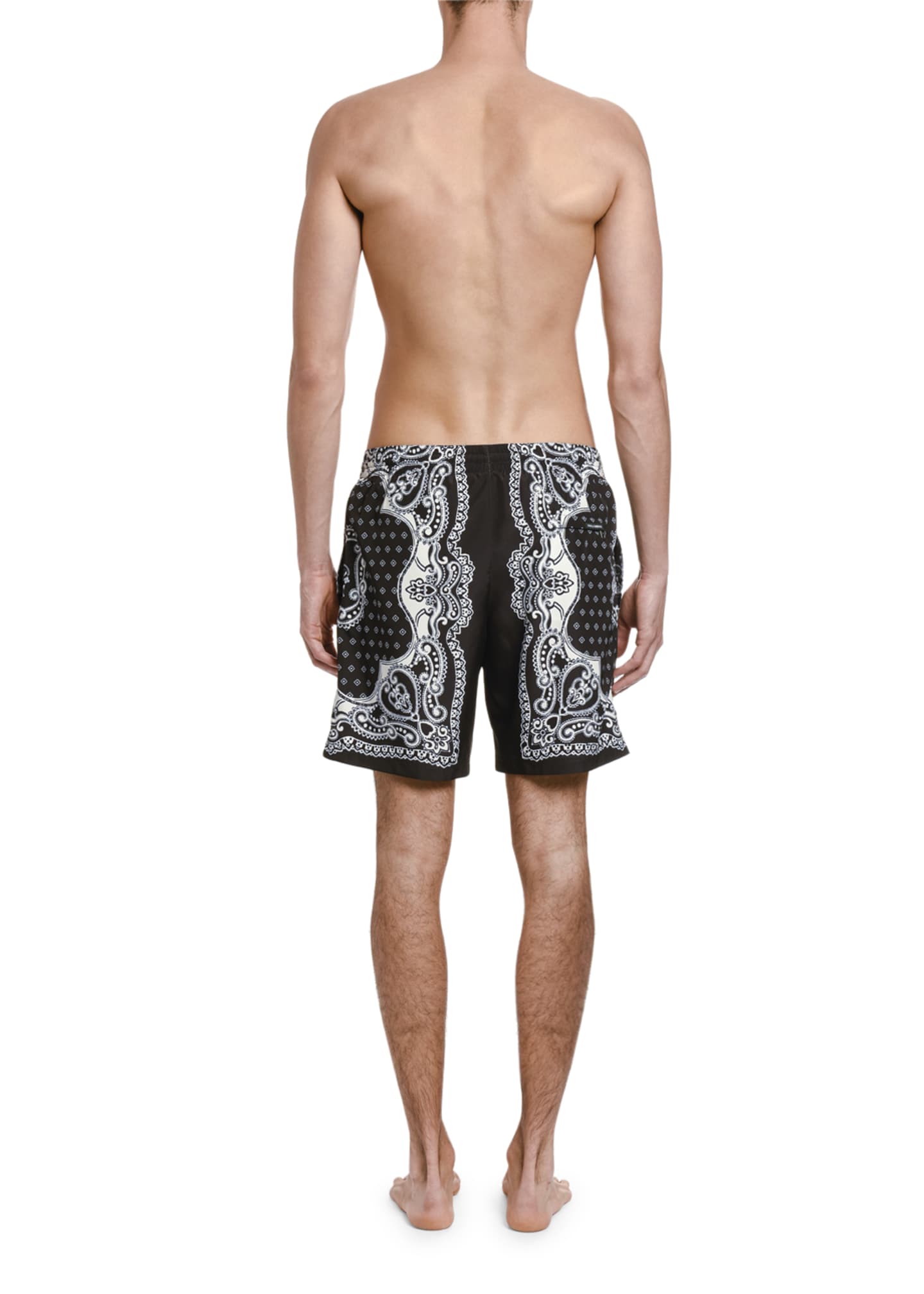 dolce gabbana swim trunks