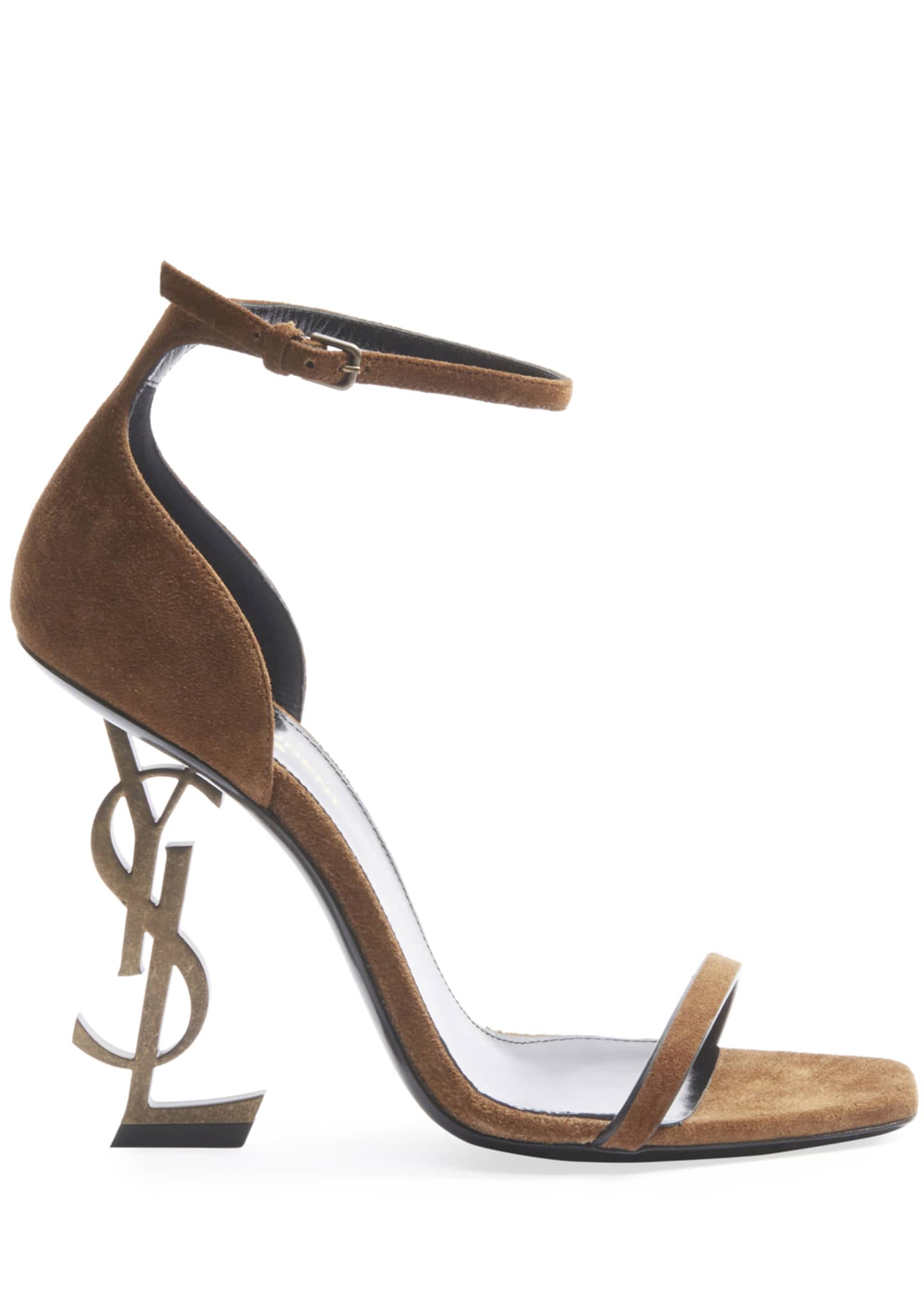 ysl tan heels